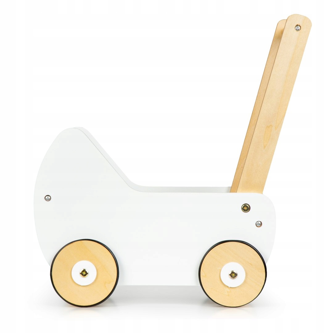 Medinis lėlių vežimėlis/vaikštynė ECOTOYS