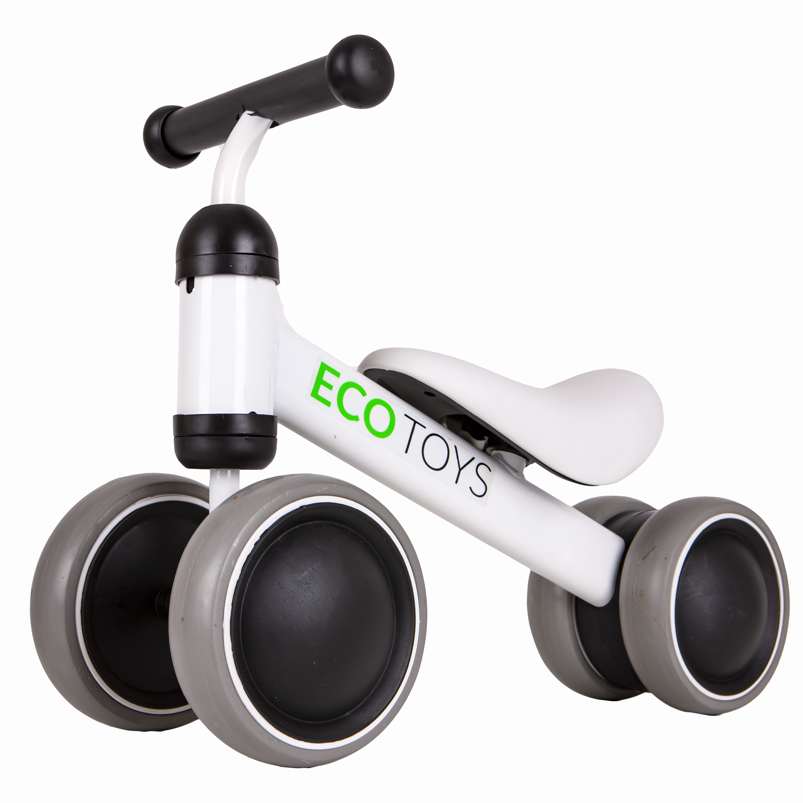 Balansinis mini dviratis Ecotoys, baltas