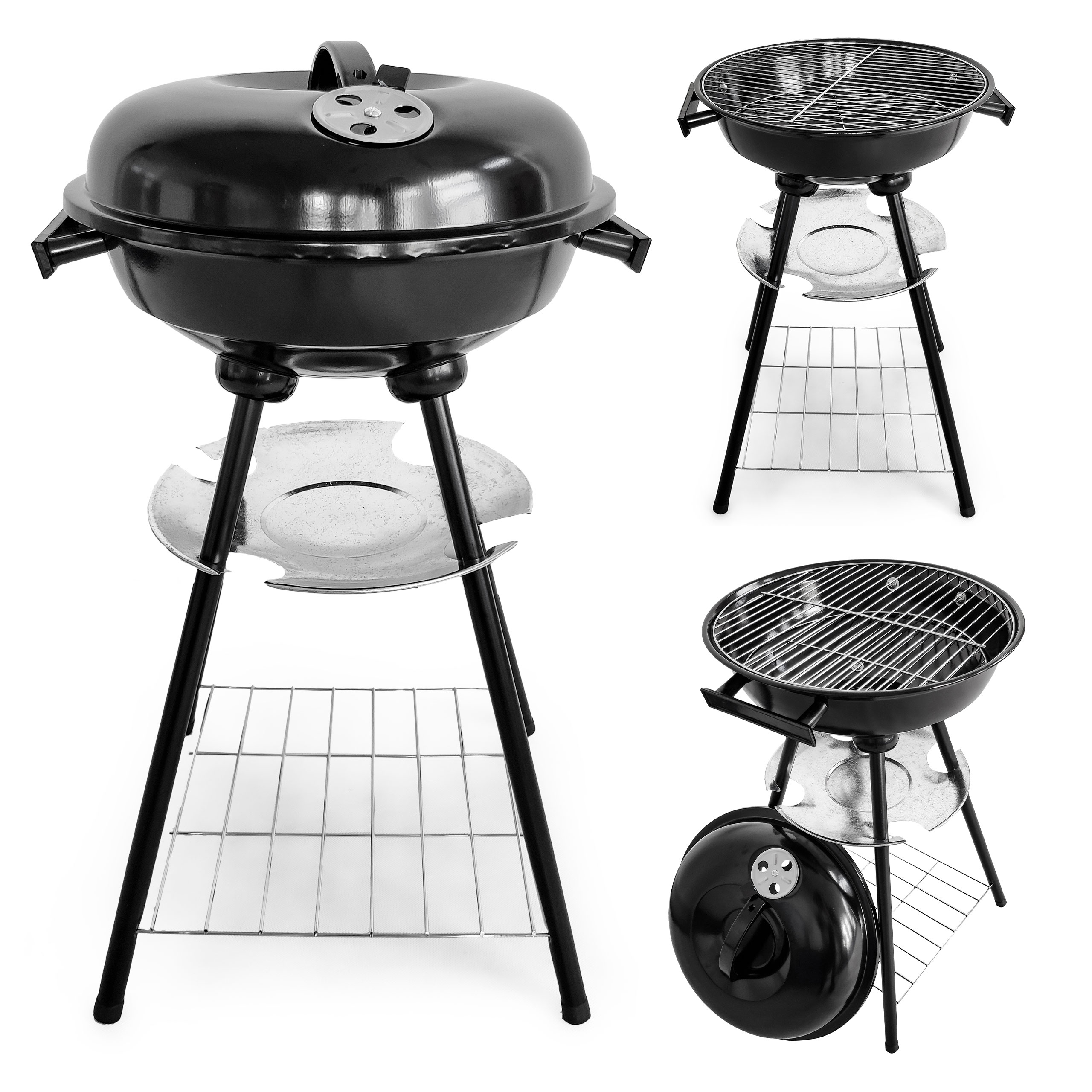 Sodo grilius modern home, 34cm, juodas
