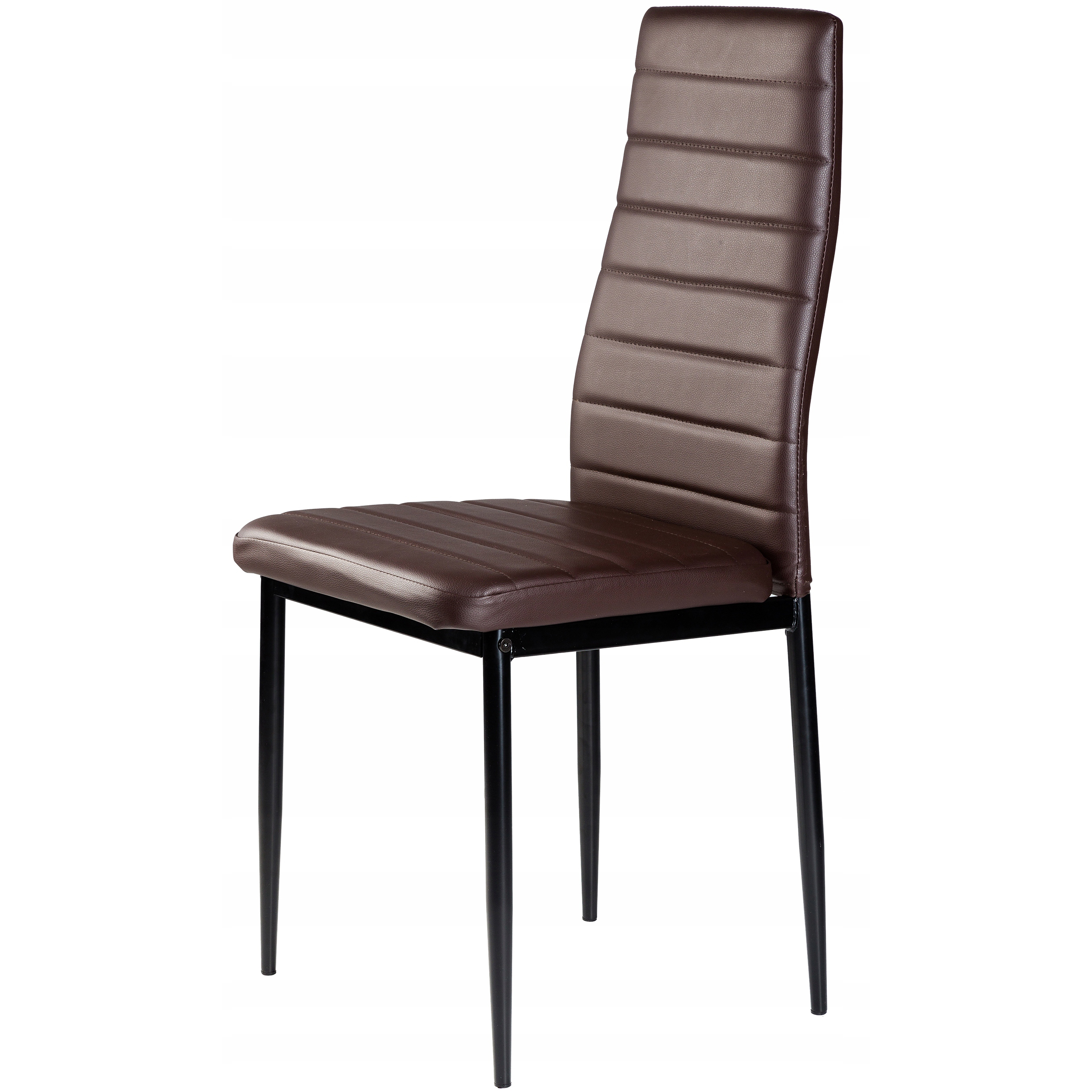 Kėdžių rinkinys modernhome dc855-4, rudi, 4 vnt.