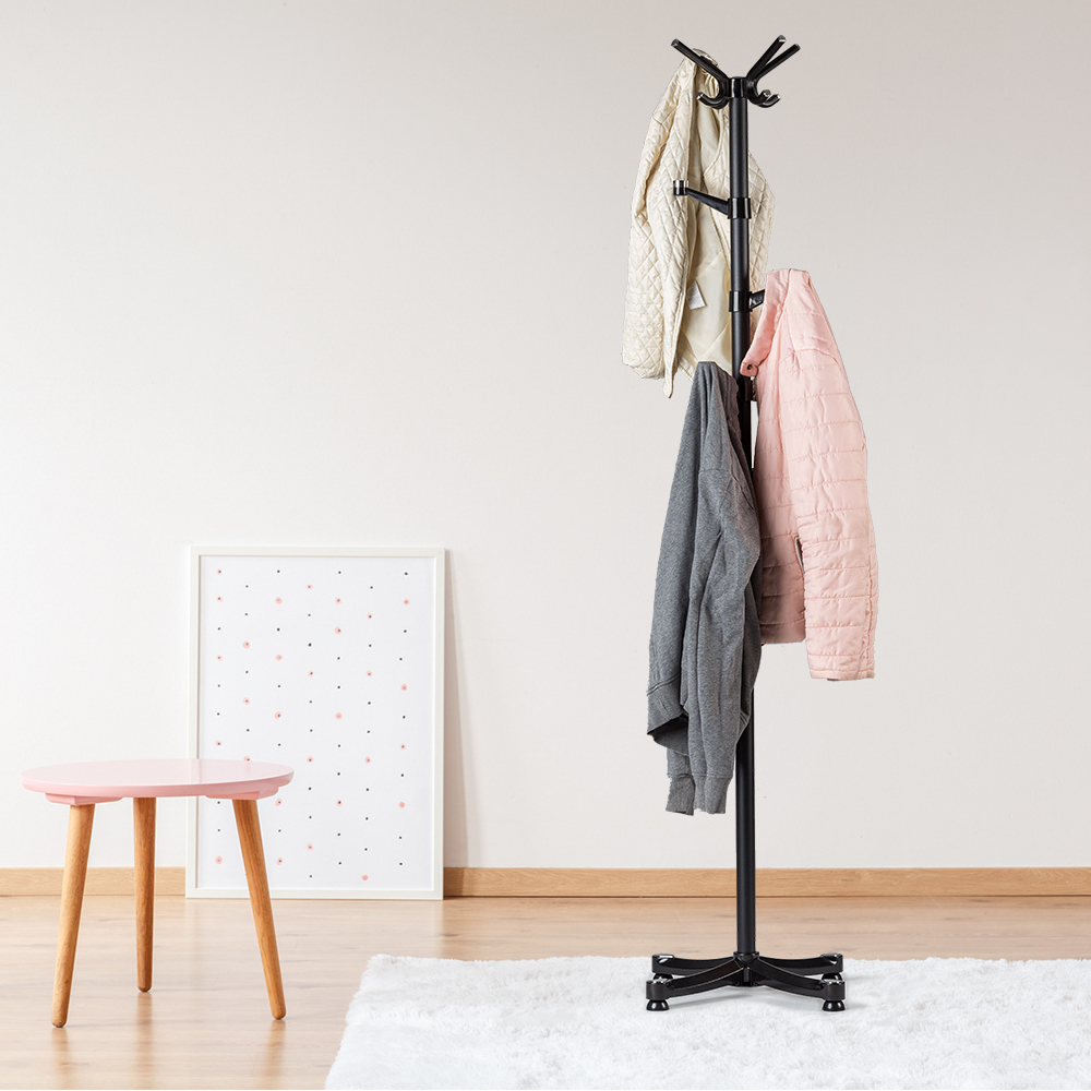 Drabužių kabykla modernhome 180 cm, juoda