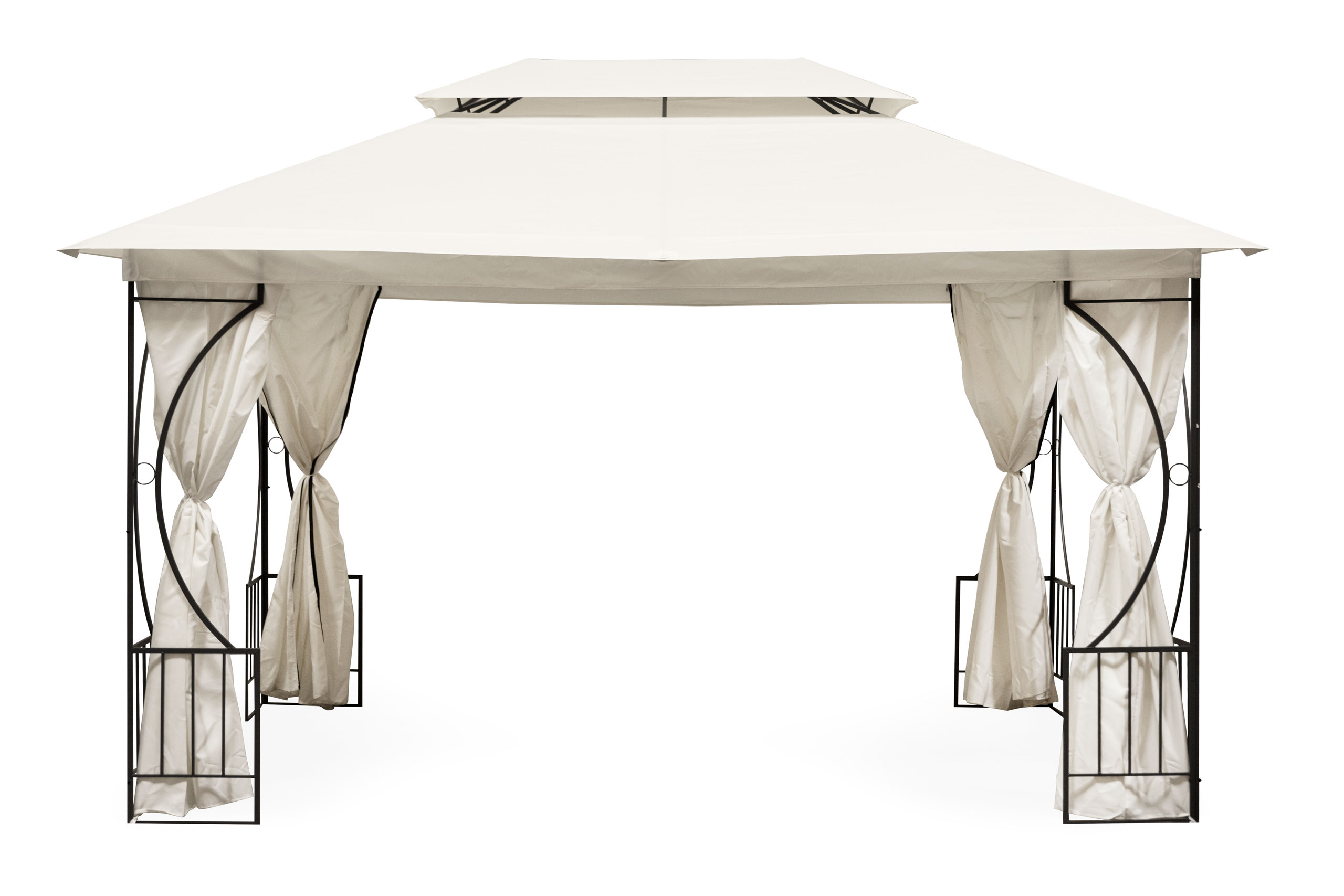 Moderni sodo palapinė su tinkleliu nuo uodų 3x4 m