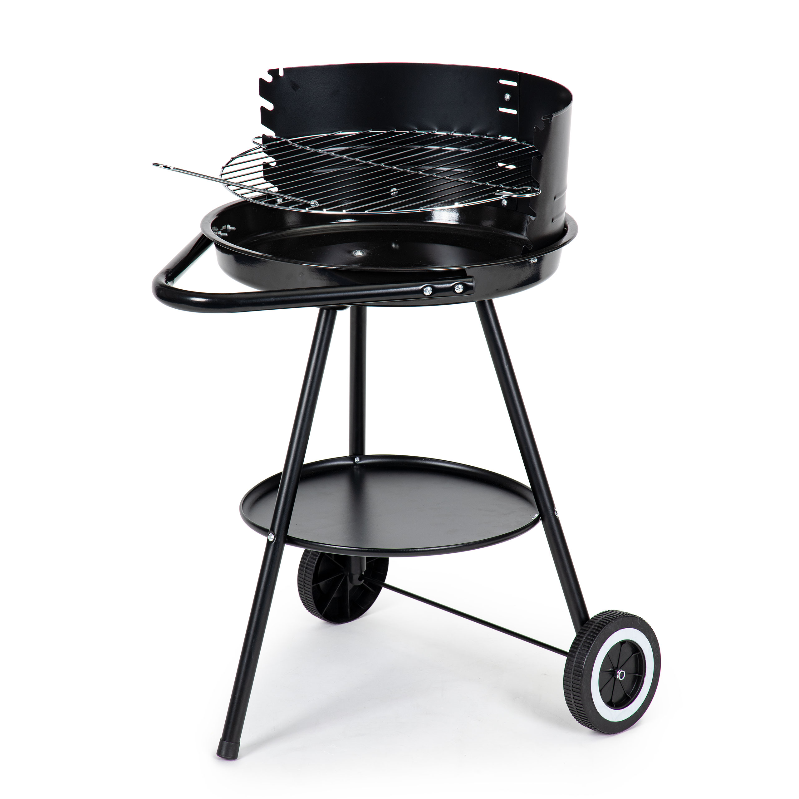 Kepsninė su lentyna Grill Garden, 56x38x76cm, juoda