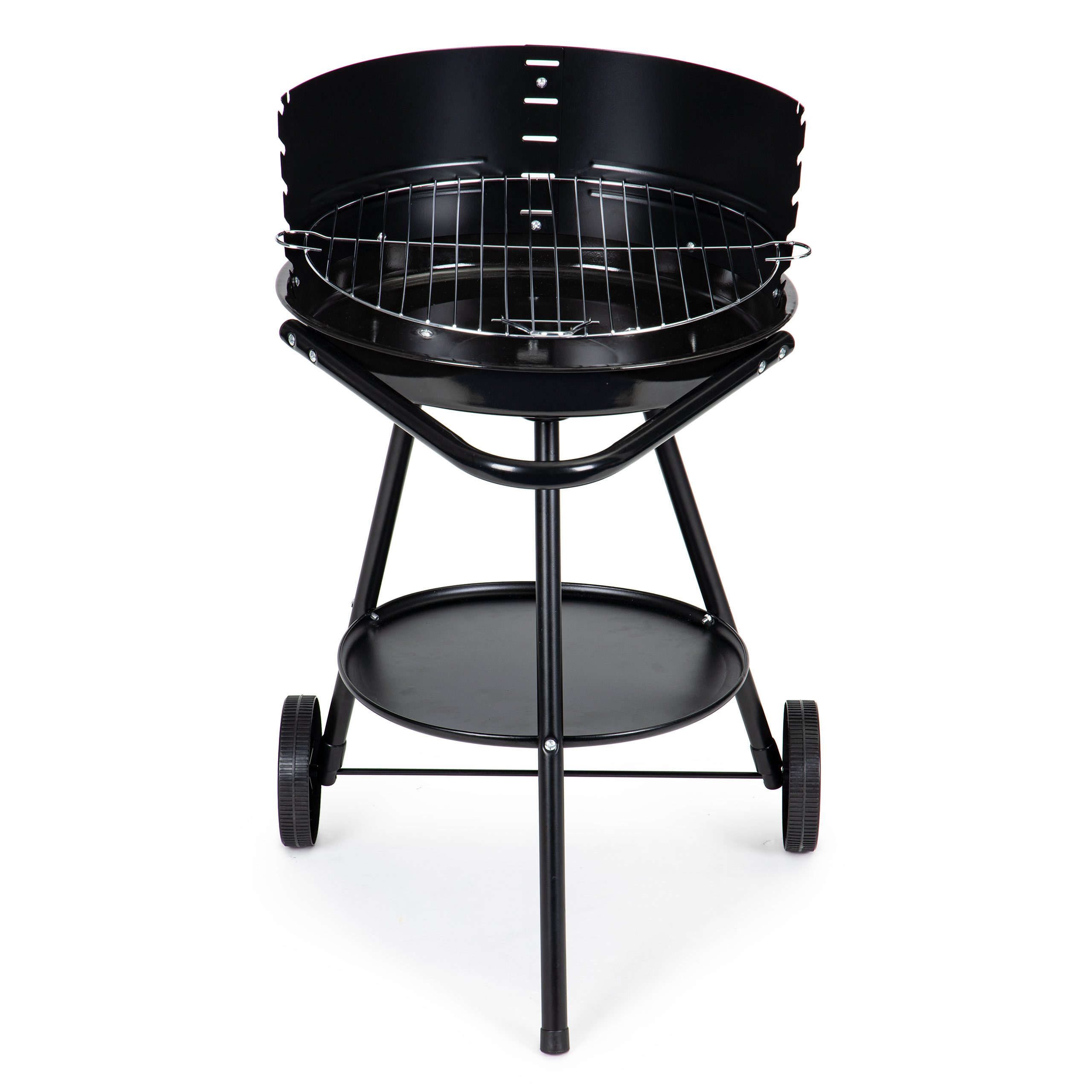 Kepsninė su lentyna Grill Garden, 56x38x76cm, juoda