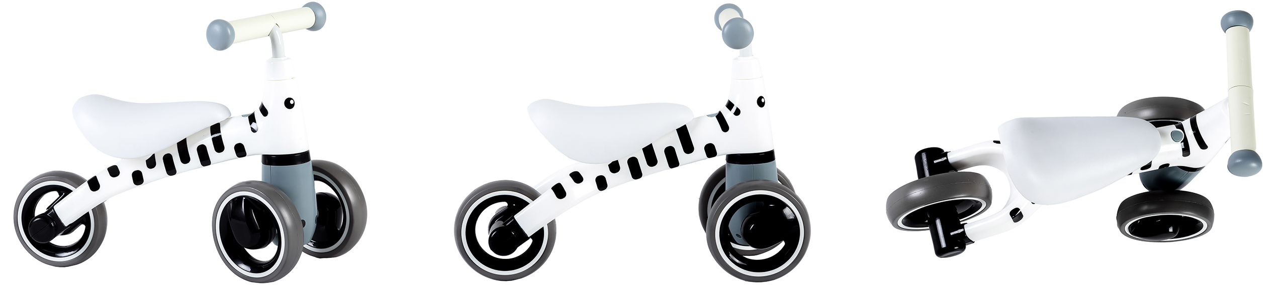 Paspiriamas triratukas Ecotoys LB1603 White