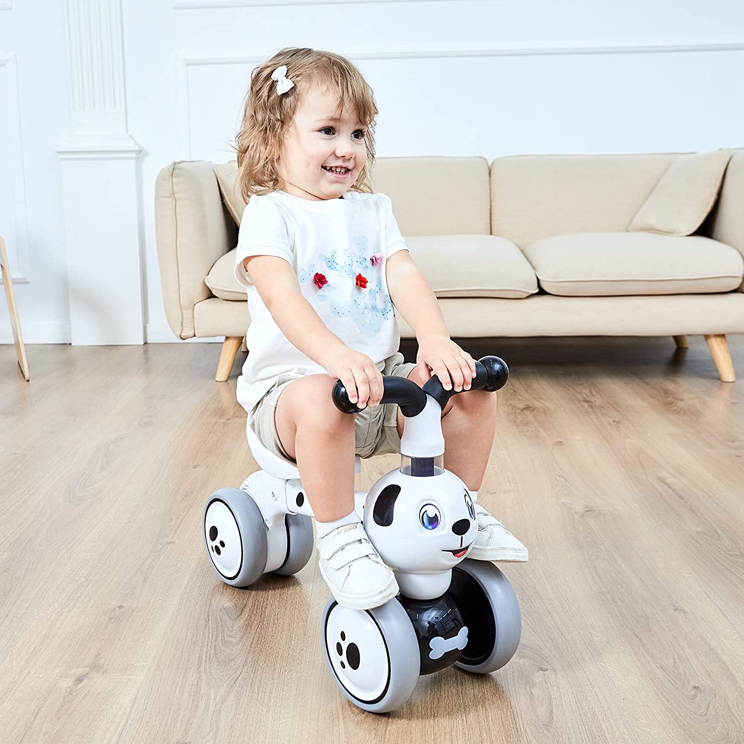 Balansinis triratukas Šuniukas EcoToys