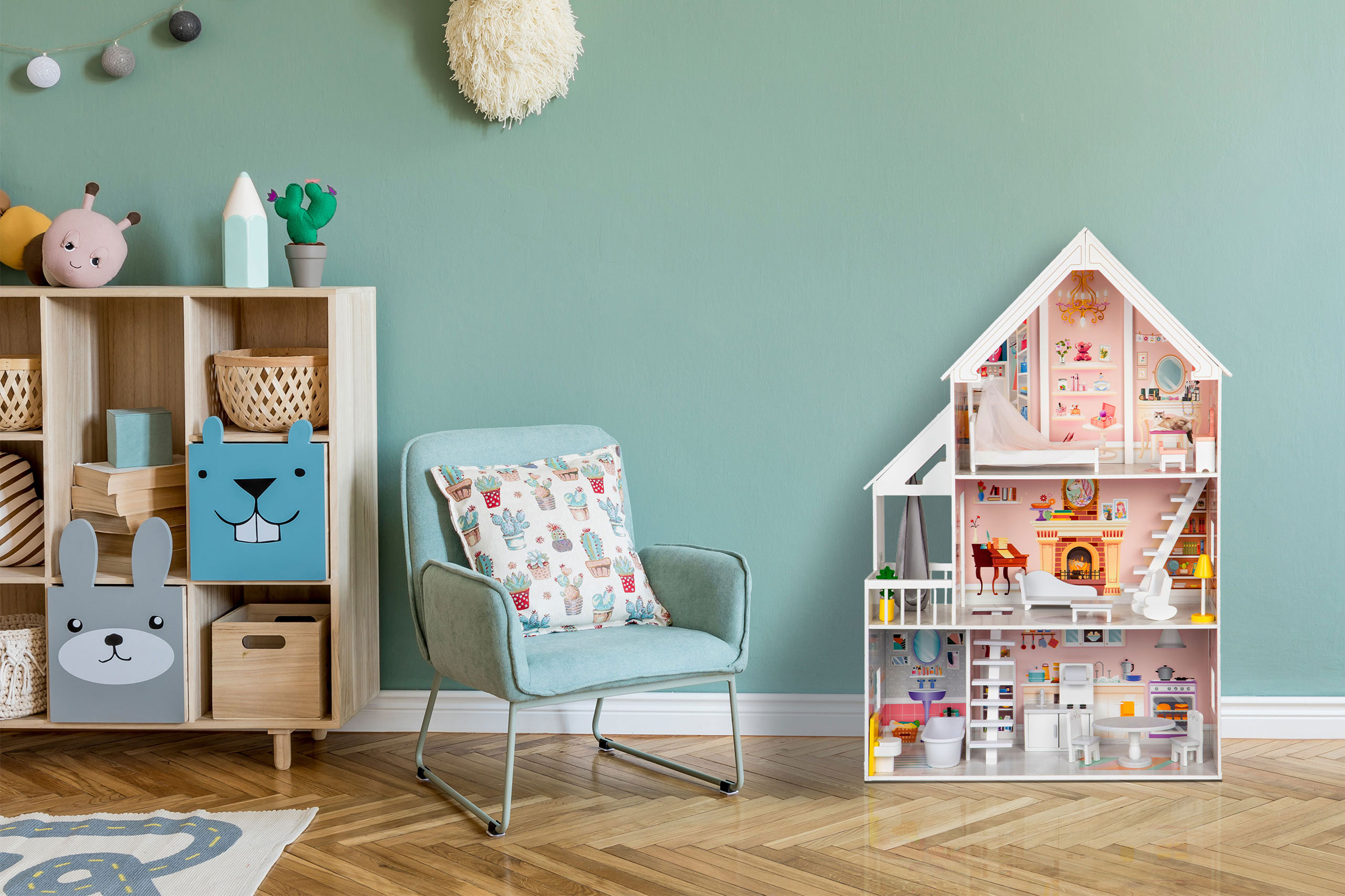 Medinis lėlių namelis xxl ecotoys