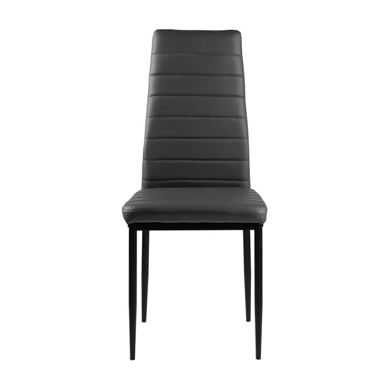4-ių kėdžių komplektas modernhome prestige, juodas