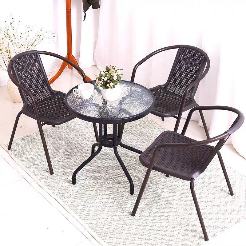 Stiklinis lauko stalas 60cm multigarden