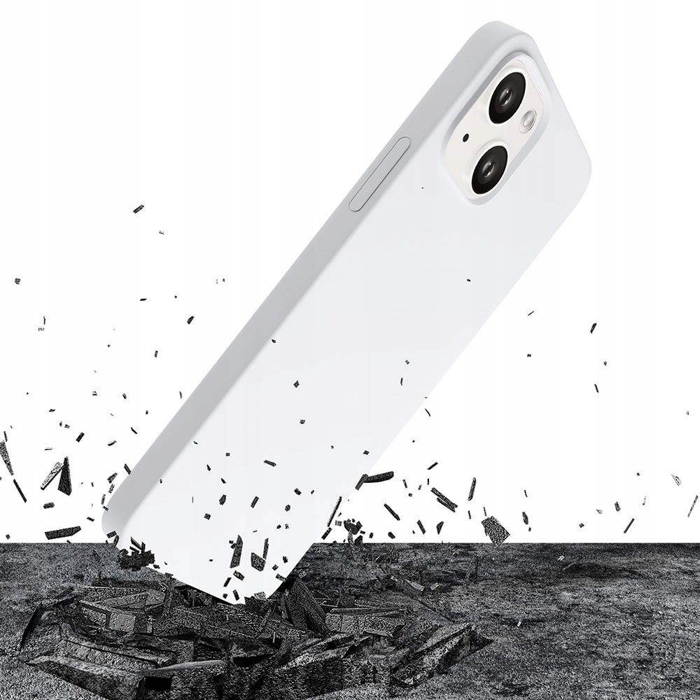 3mk dėklas apple iphone 13, baltos