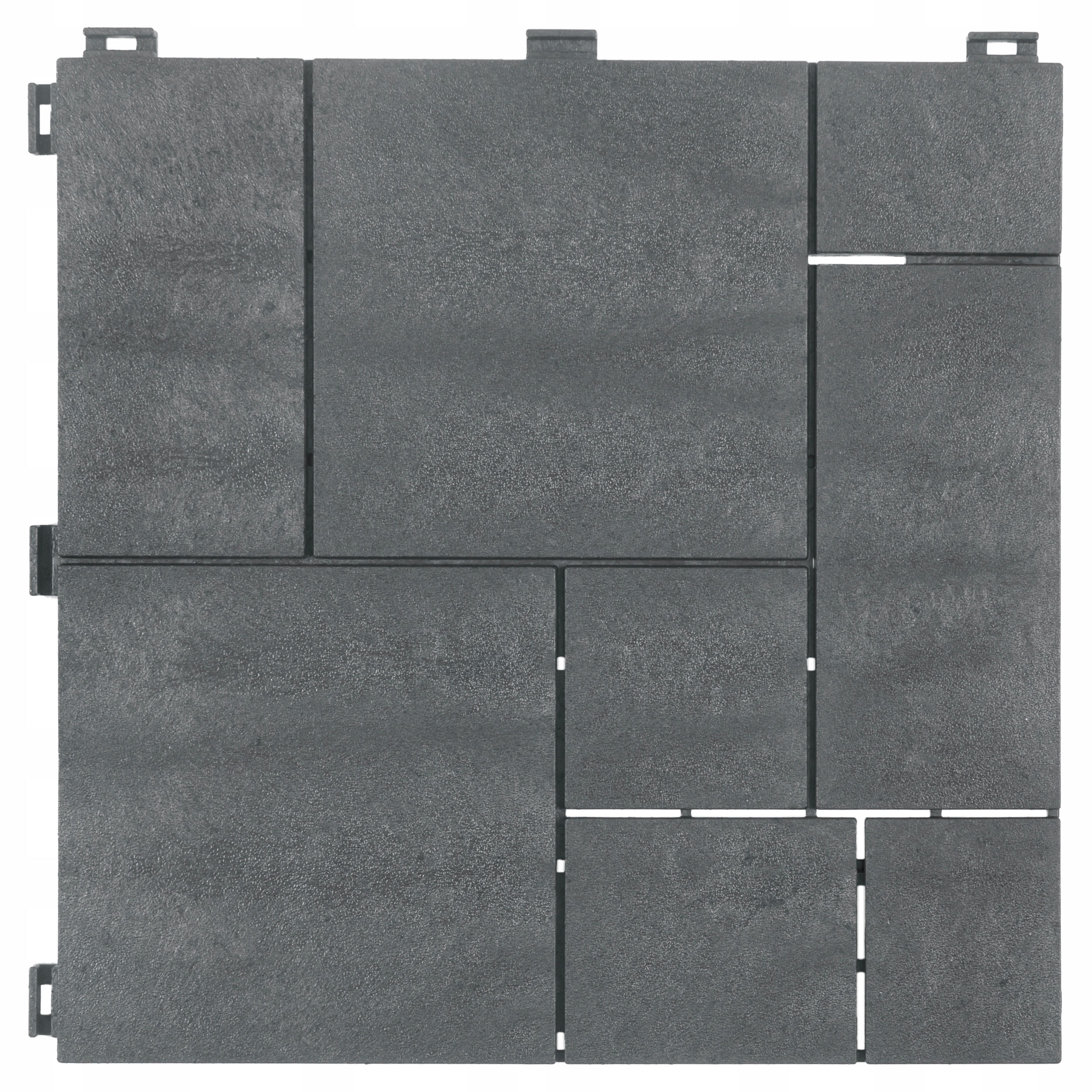 Deck Tile terasinės plytelės Stone Mosaic Steel Gray