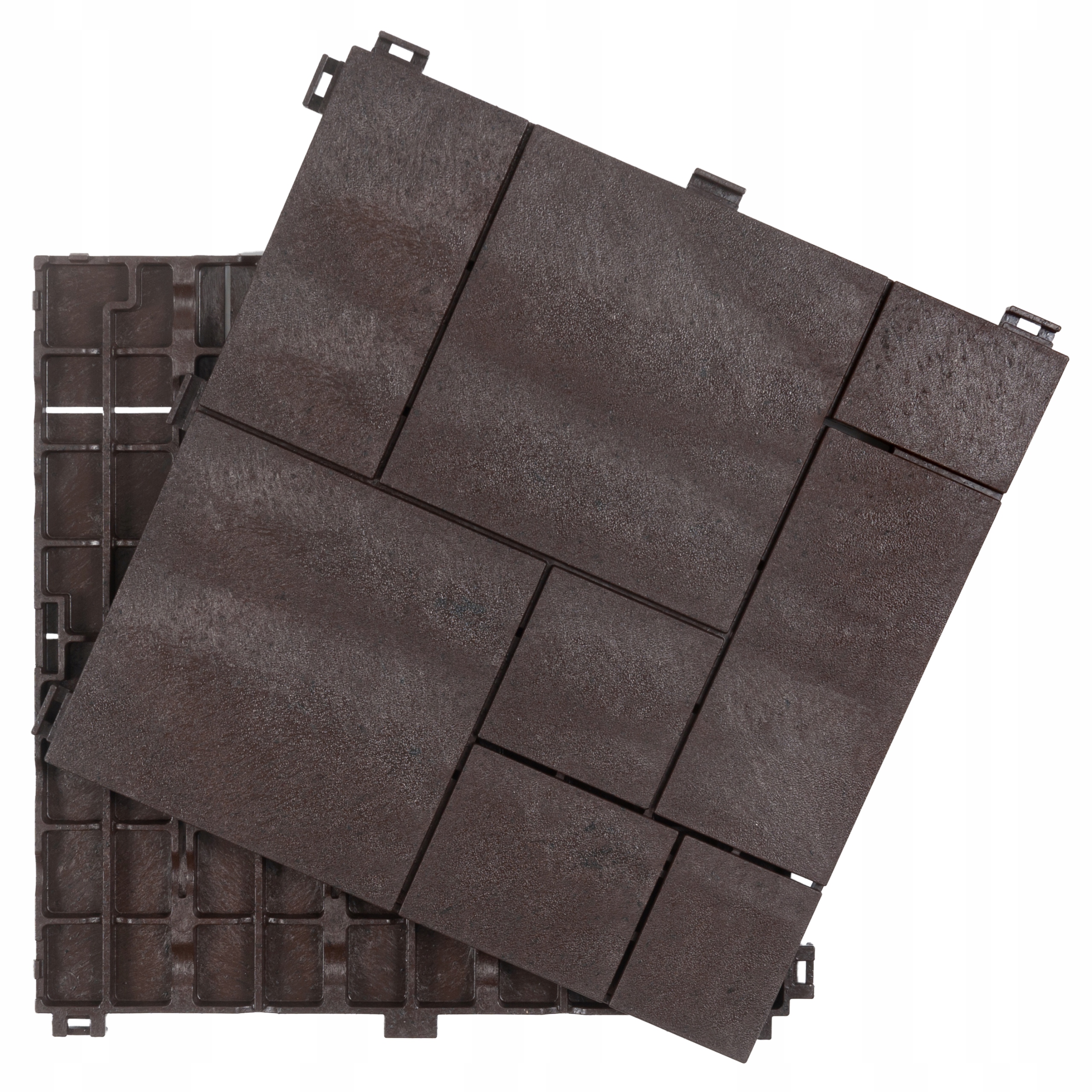 Grindų plytelės terasos grindys plastikinės 30x30 cm 1 vnt.