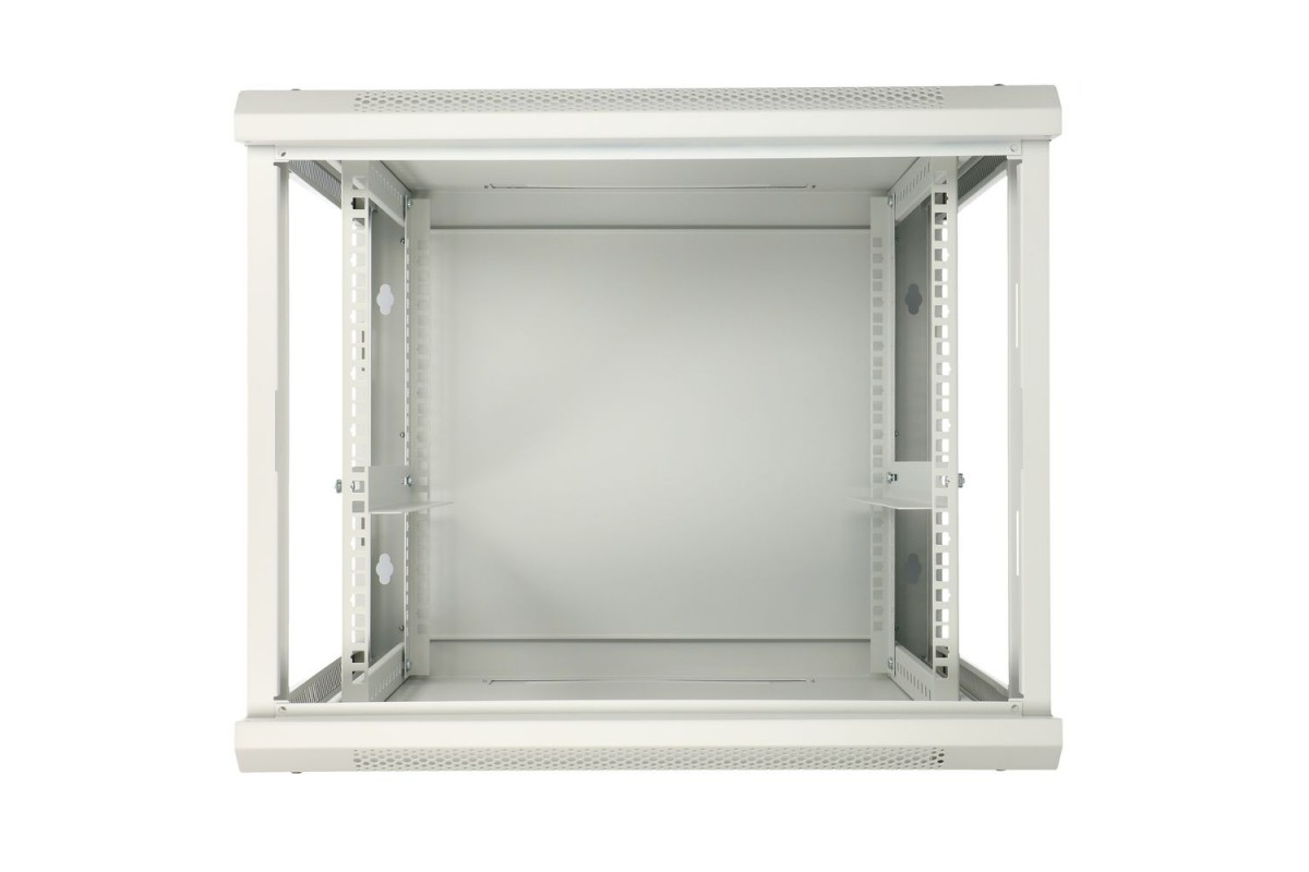 Pilka sieninė spinta su metalinėmis durimis 12u 600x600