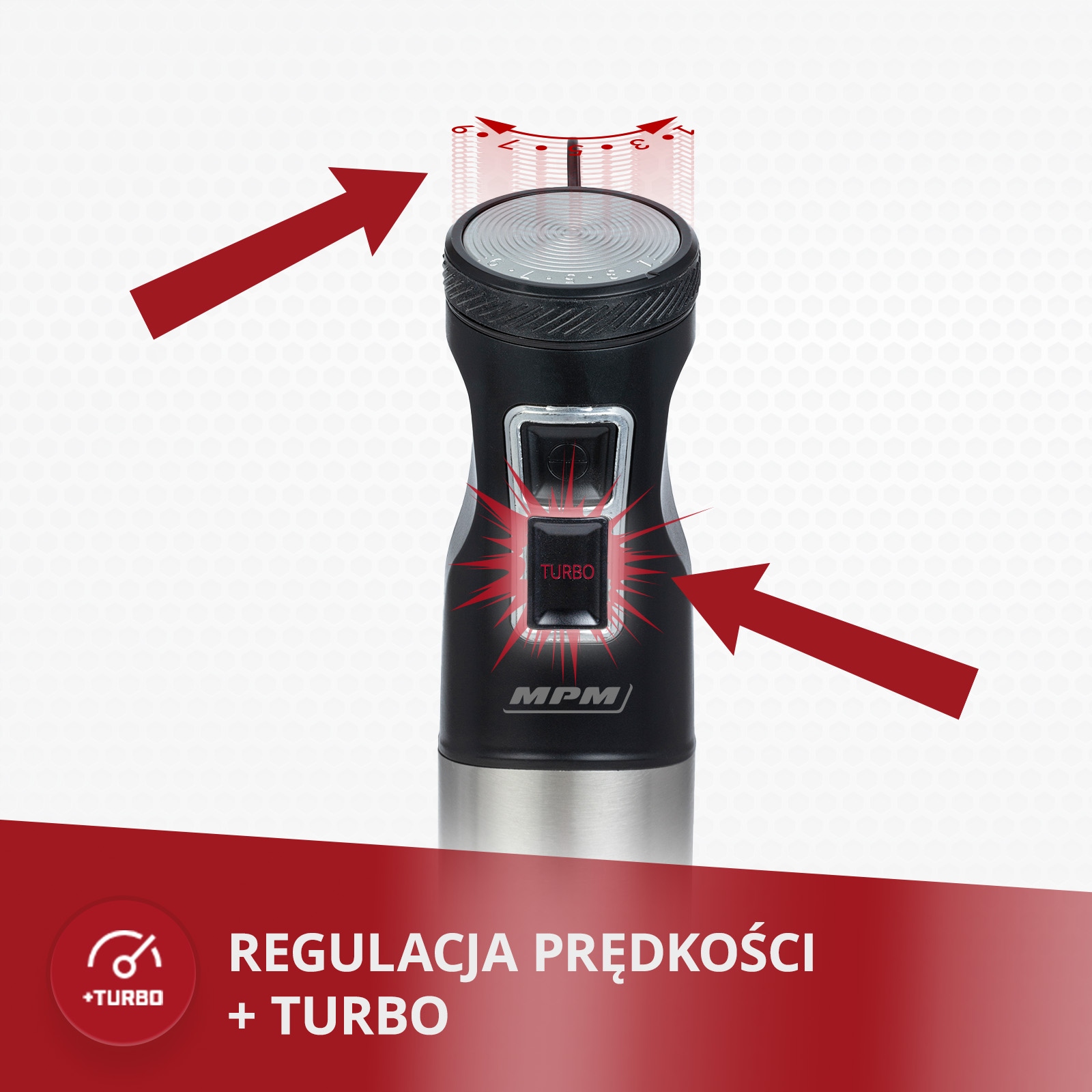 1500w rankinis trintuvas/smulkintuvas  , reguliuojamas greitis.