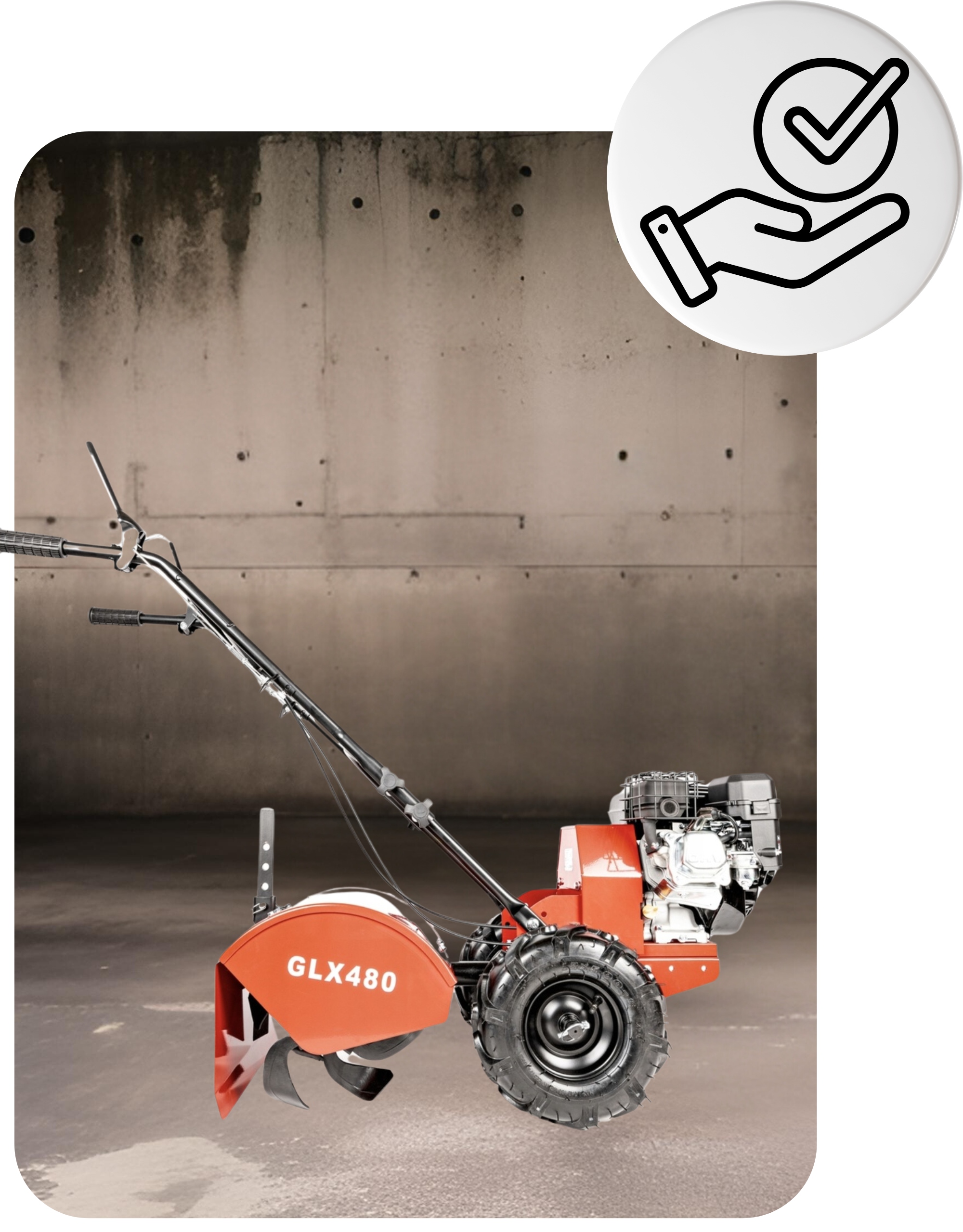Benzininis kultivatorius Cedrus Loncin H200