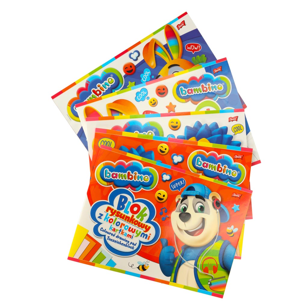 Vaikiškas piešimo rinkinys bambino