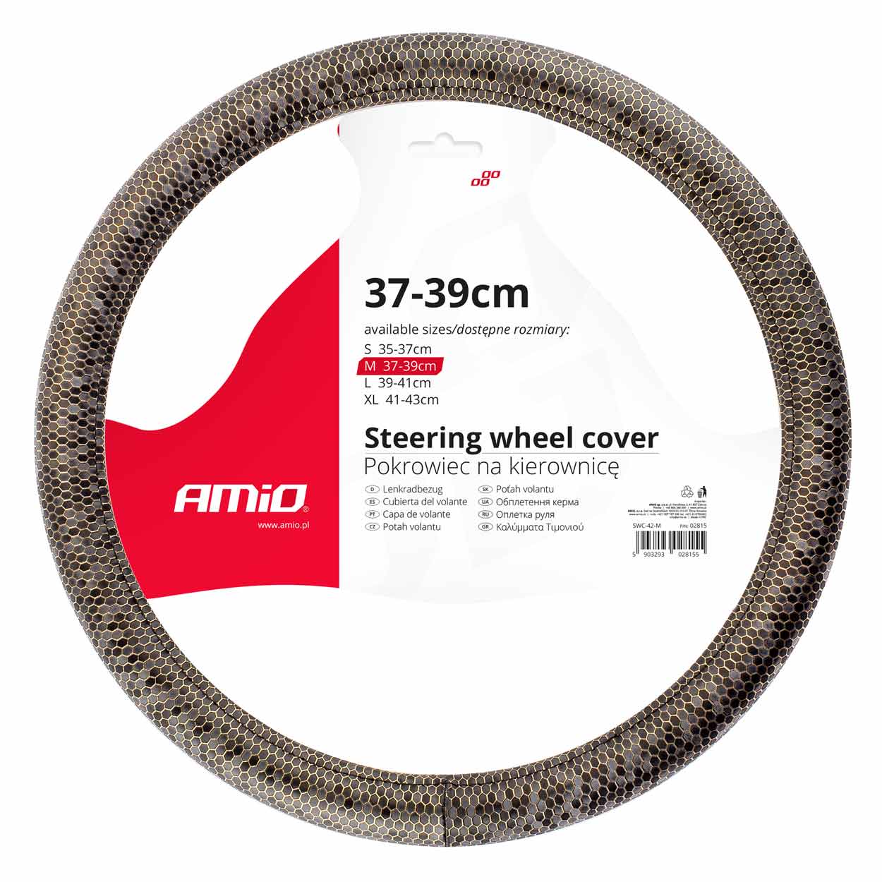 Vairo užvalkalas amio swc-37-m, 37-39 cm