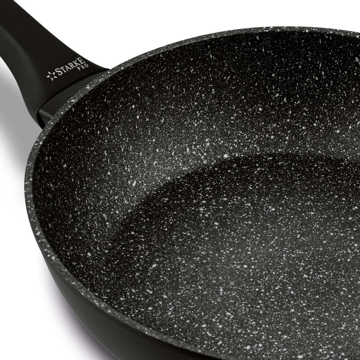 Gili keptuvė starke pro piccante - ⌀28 cm, trisluoksnė nelimpanti danga su granito dalelėmis
