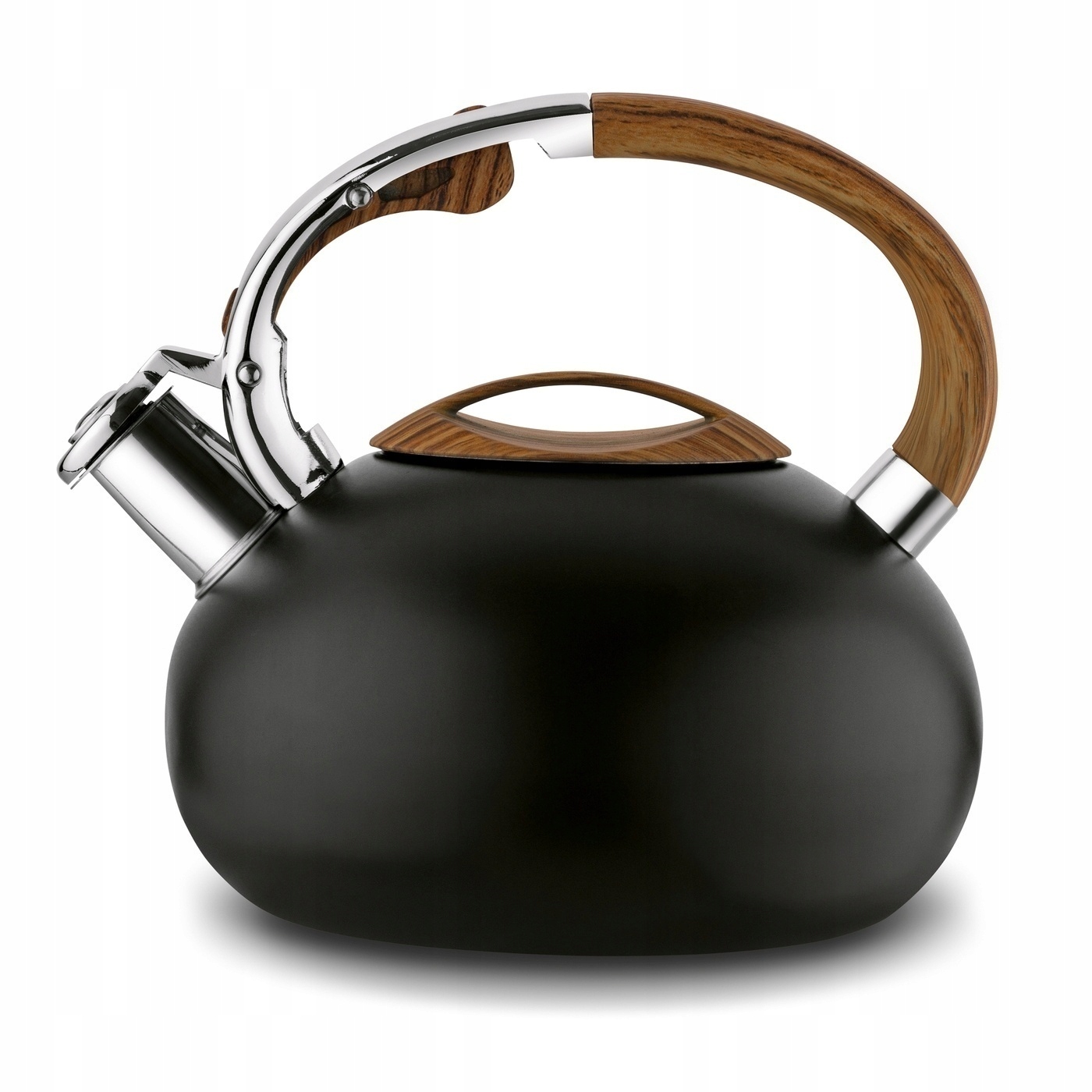 Nerūdijančio plieno virdulys konighoffer douglas - 2.5l, 20.5x22x20 cm, juodos spalvos