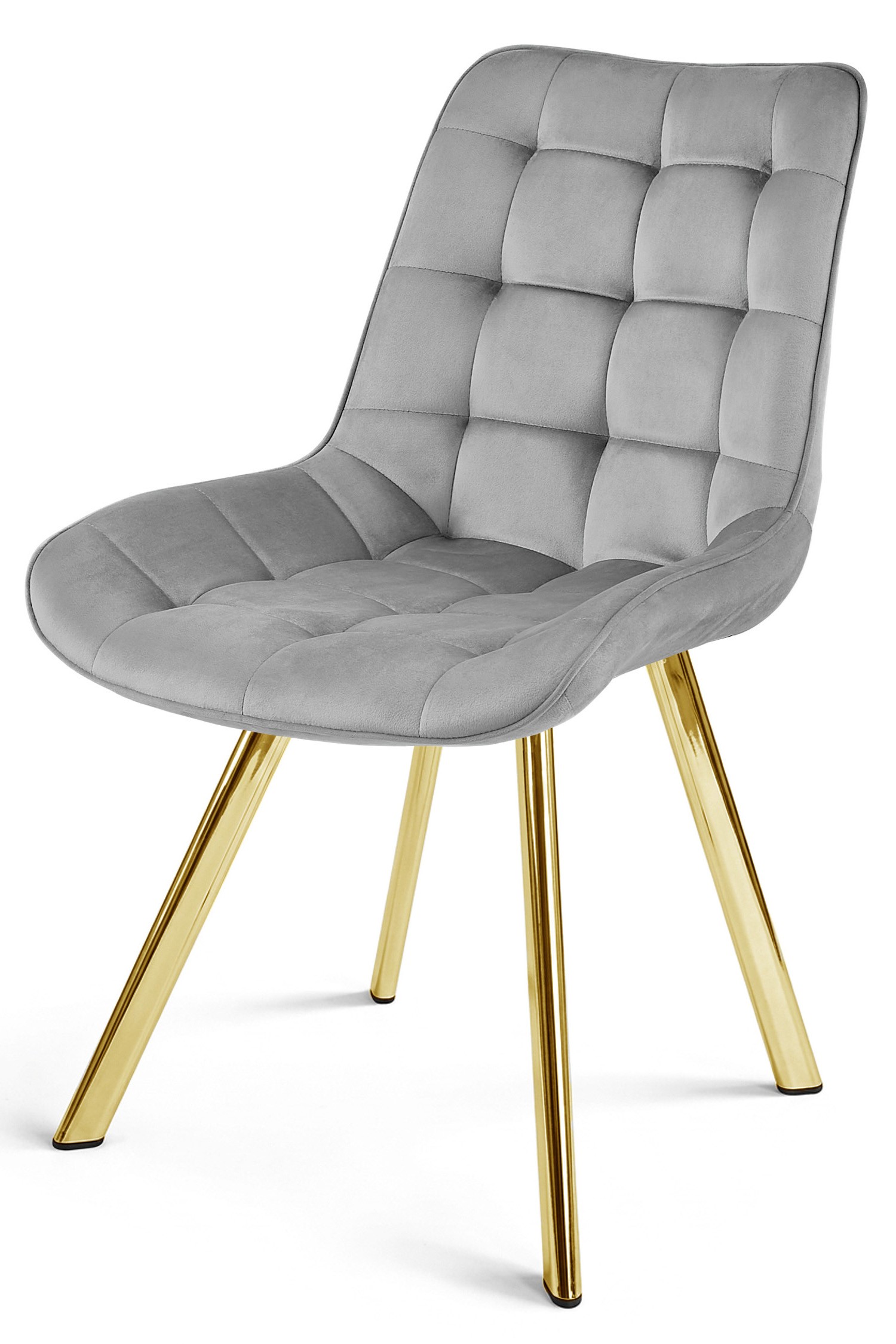 Vidaus kėdė, šviesiai pilka, 3 vnt. 3