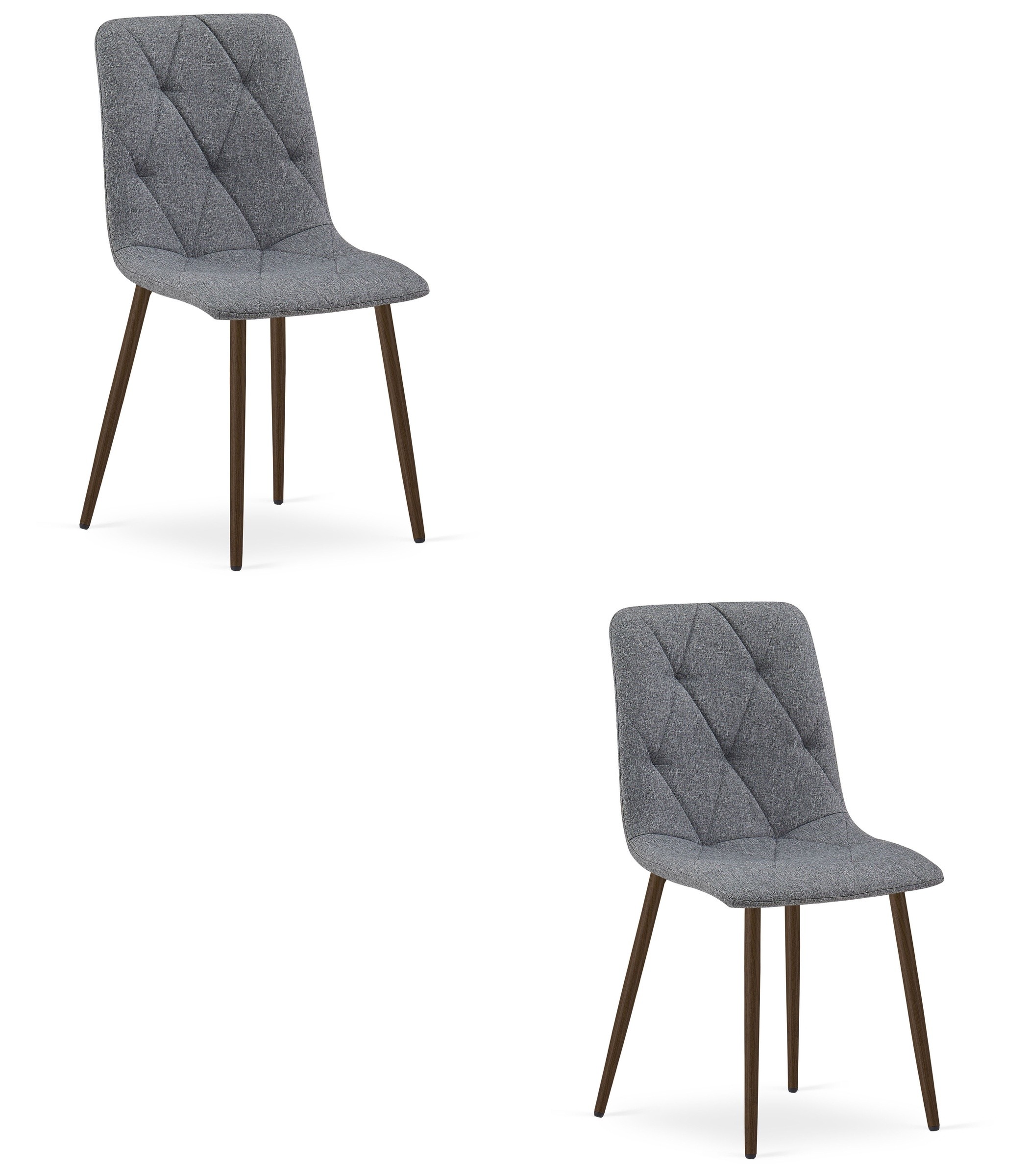 Vidaus kėdė LIBRA, tamsiai pilka, 87 cm