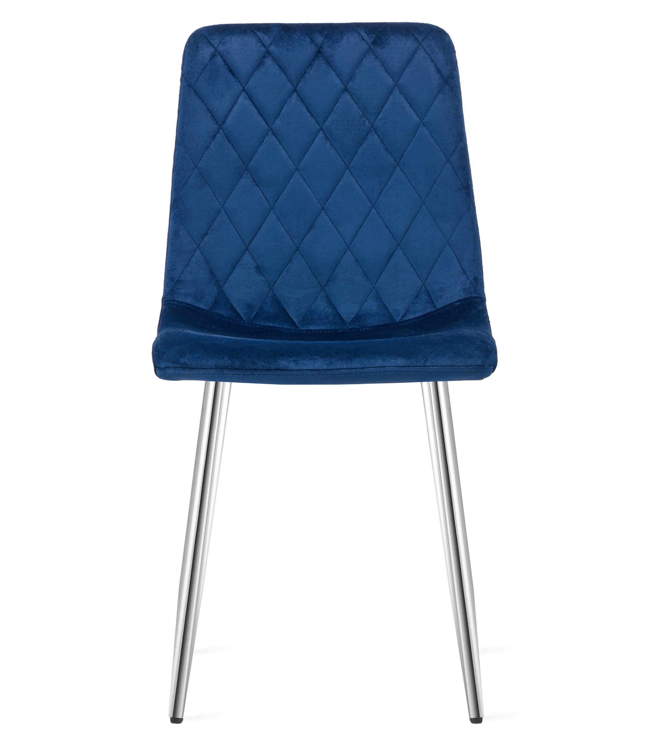 Kėdė TURIN, veliūrinė, tamsiai mėlyna, 87,5 × 44,5 × 53 cm 2