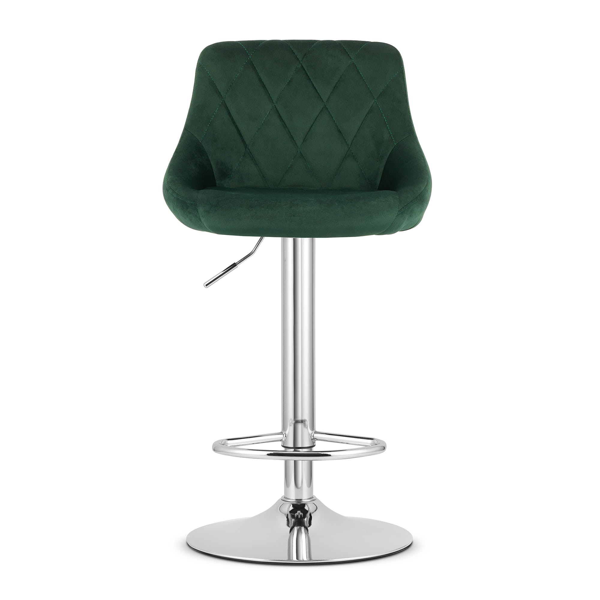 Baro kėdė KAST, reguliuojamo aukščio, besisukanti, žalia, 85–105 cm, 2 vnt. 3