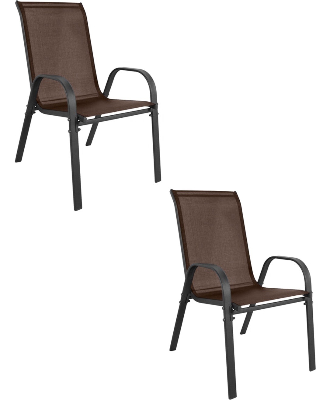 Lauko kėdė SOFIA, ruda, 91 × 56 cm, 2 vnt.