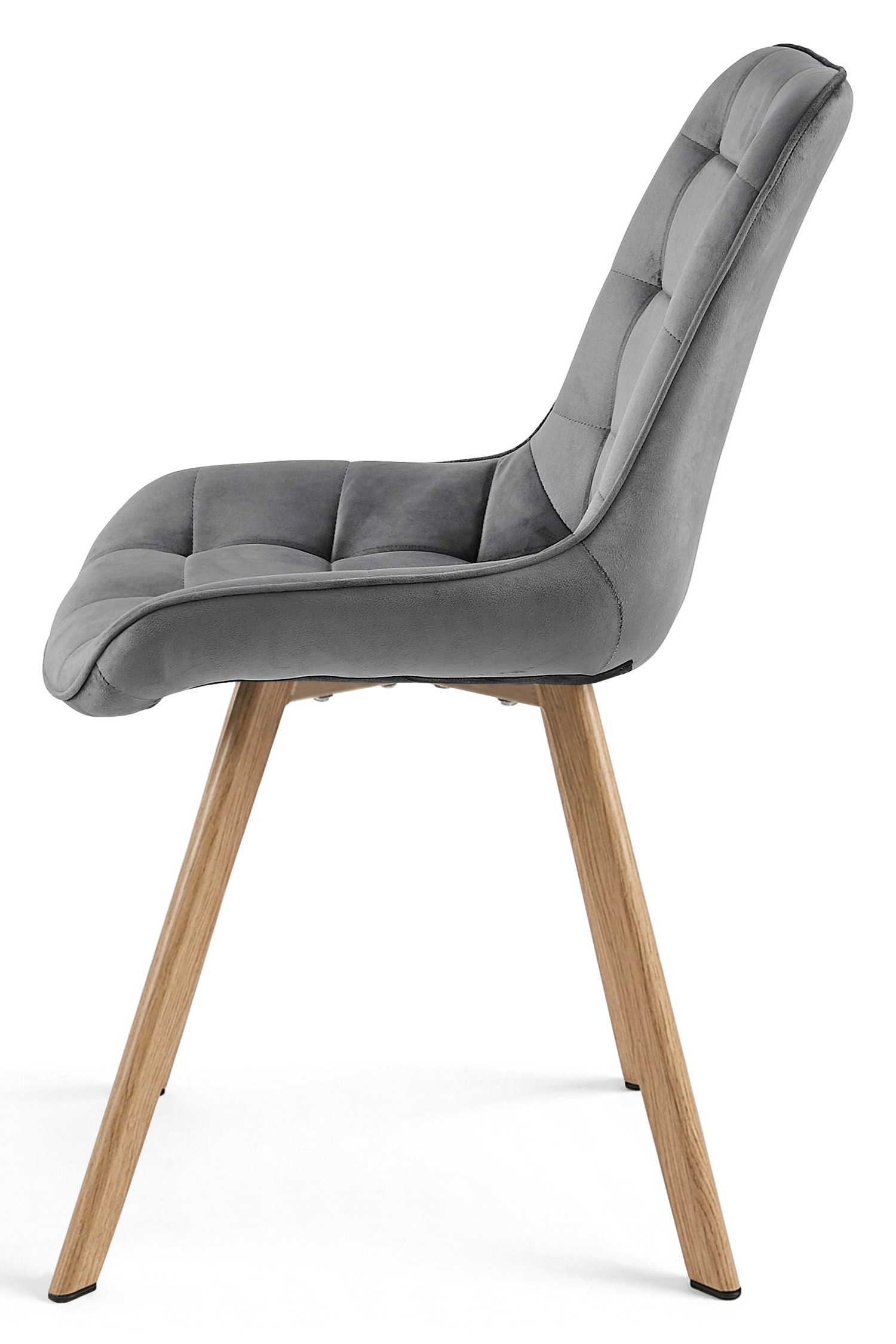 Vidaus kėdė, tamsiai pilka, 86 × 53 × 59 cm 3