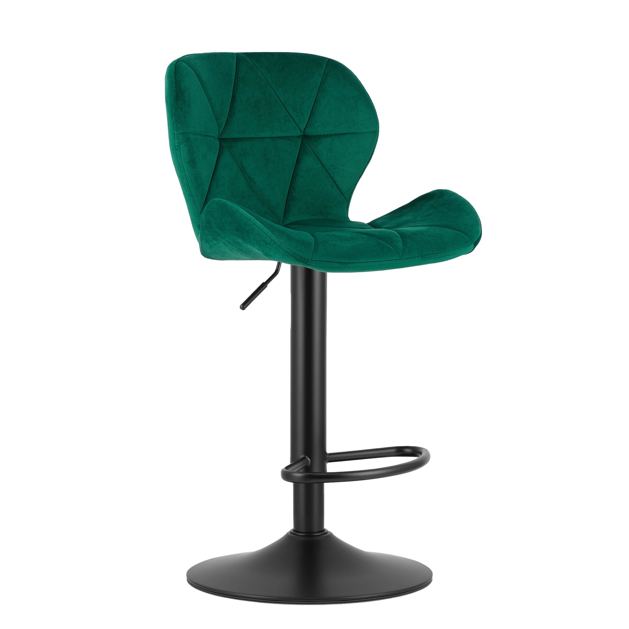 Baro kėdė WEST su reguliuojamu aukščiu, žalia, 90–111 cm, 2 vnt.