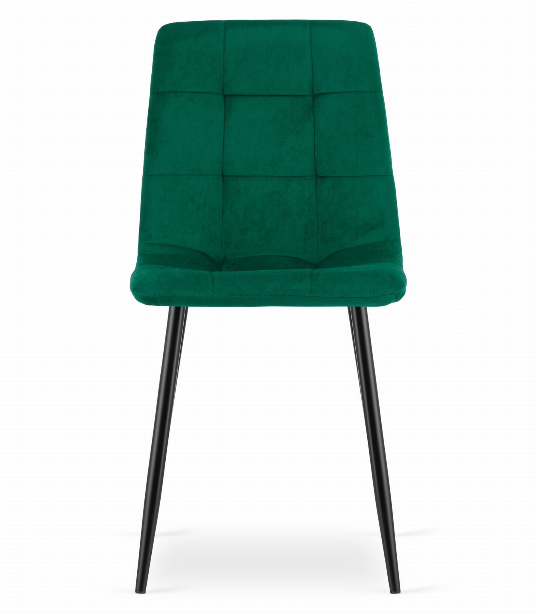Kėdžių komplektas KARA, tamsiai žalias, 87 × 44,5 × 50,5 cm, 4 vnt. 2