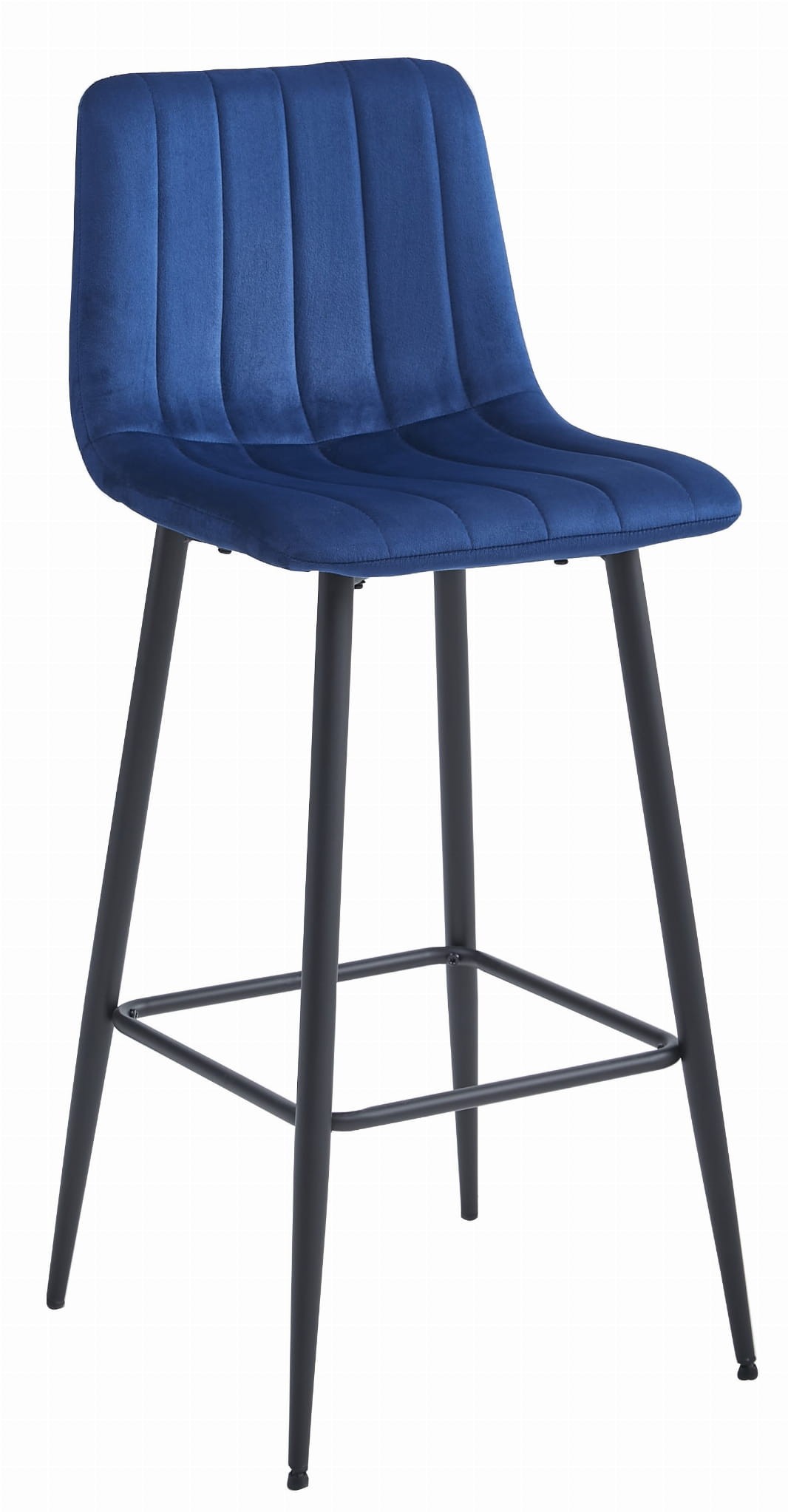 Baro kėdė POZZA, tamsiai mėlyna, 104 cm