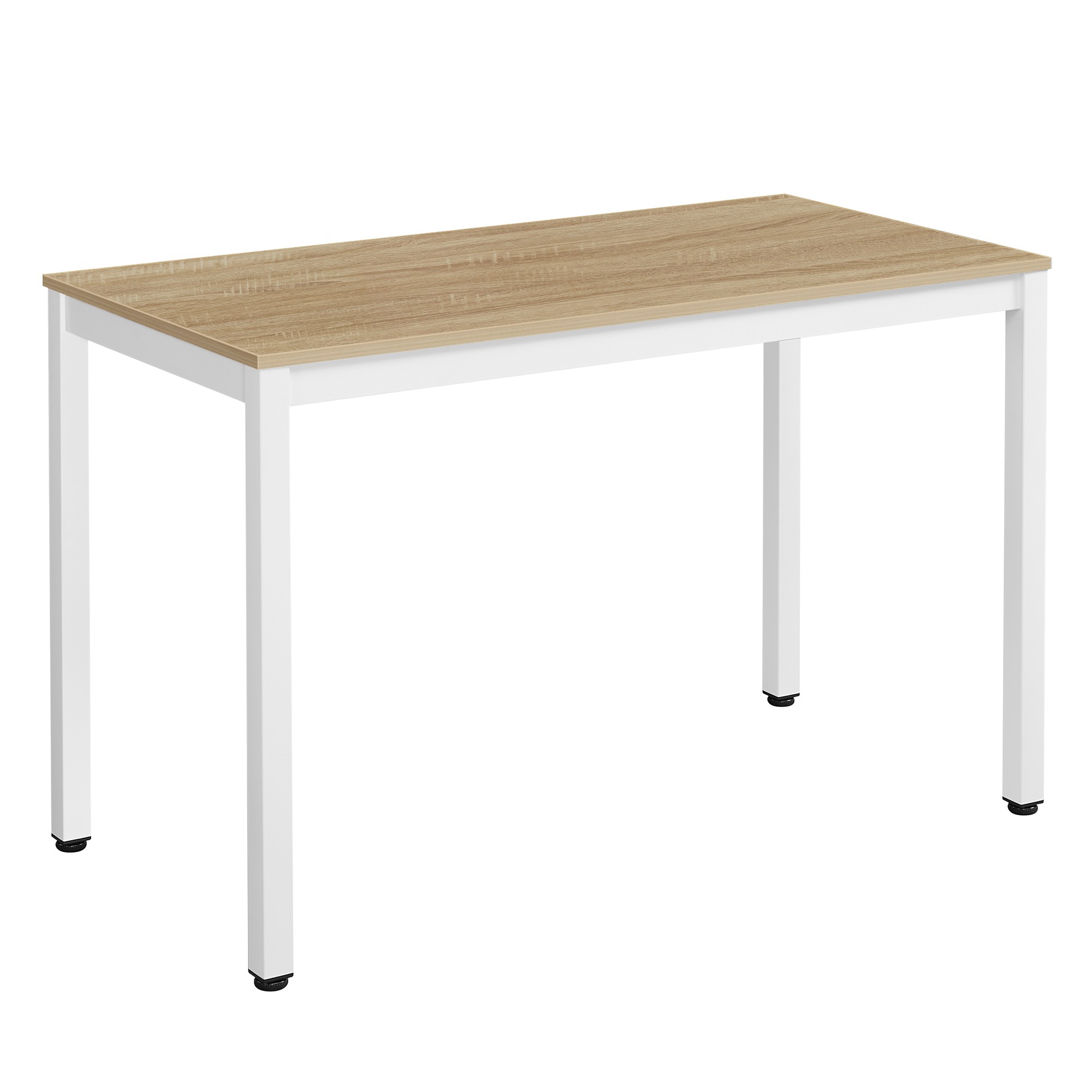 Stalas TESSA, ąžuolo sonoma/baltas, 120 × 60 × 76 cm