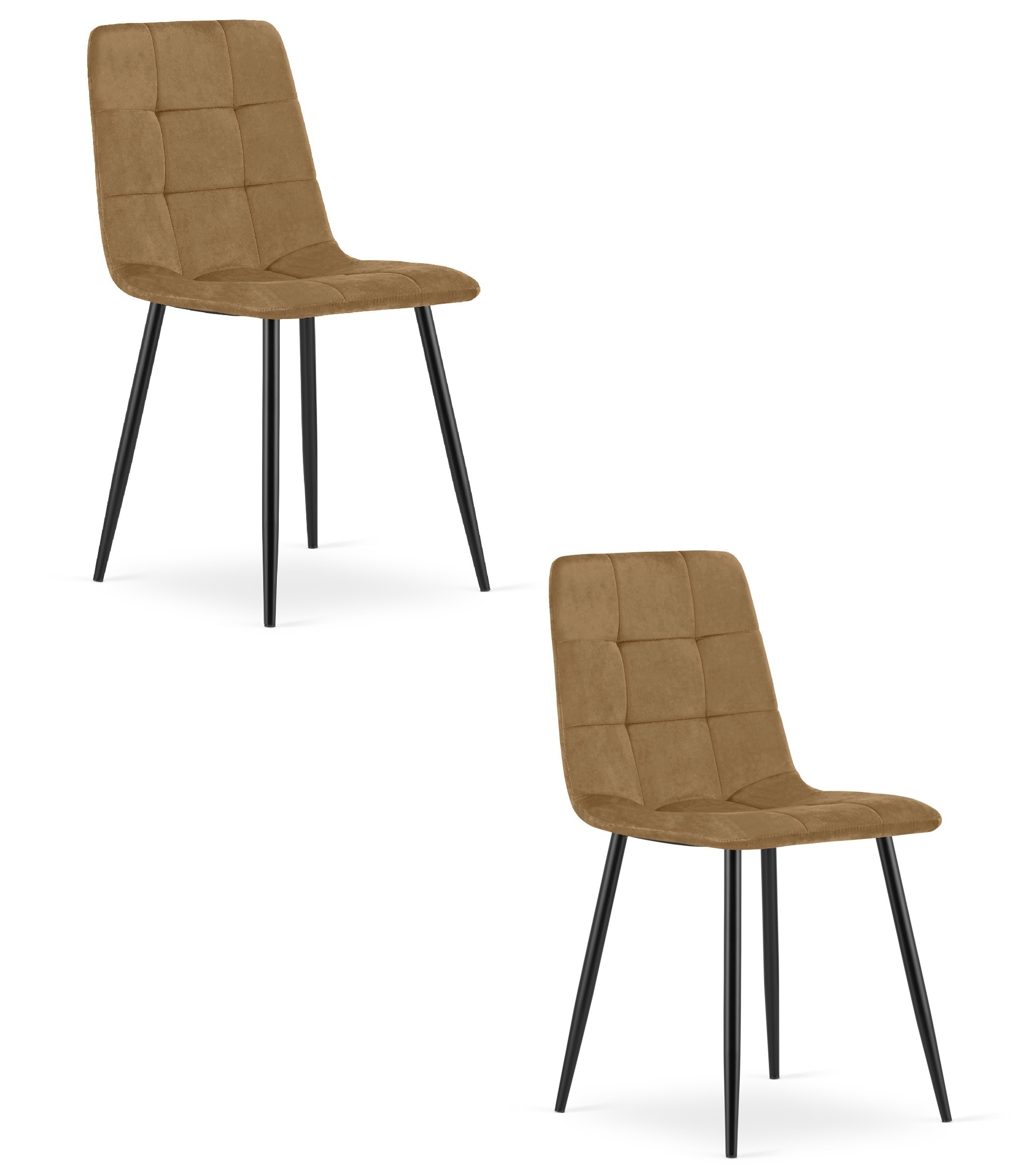 Kėdė Kara, ruda, 87 × 44,5 × 50,5 cm, 2 vnt.