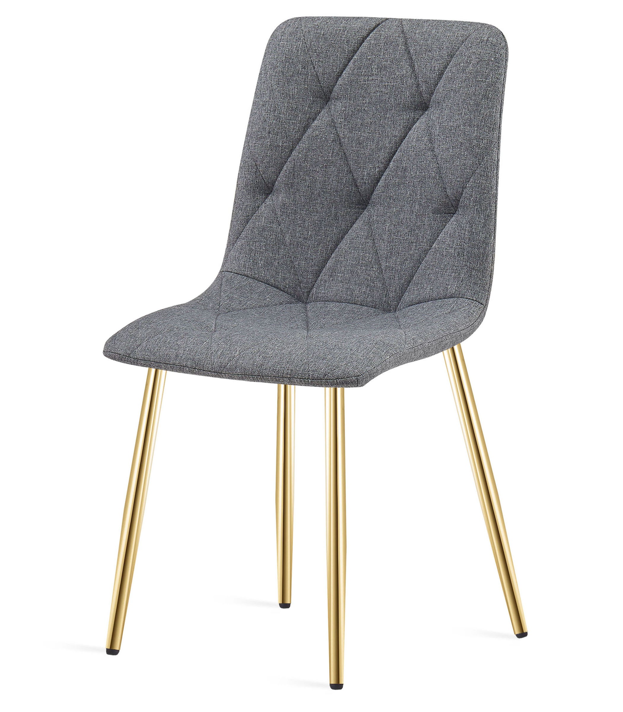 Kėdė su metalinėmis kojomis, tamsiai pilka, 87 cm 3