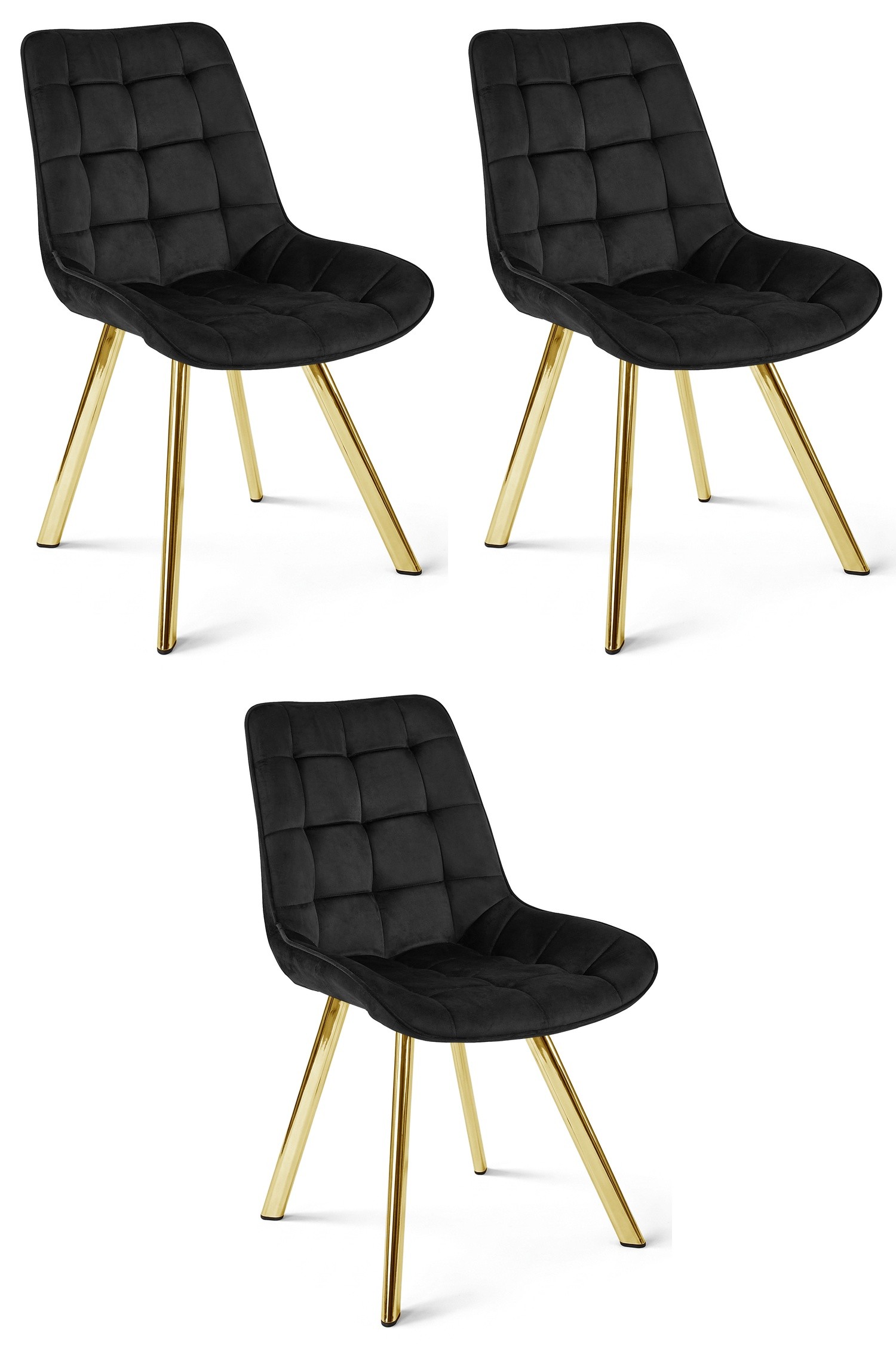 Biuro kėdė 360 su pasukama sėdyne, juoda, 86 × 53 × 59 cm, 3 vnt.