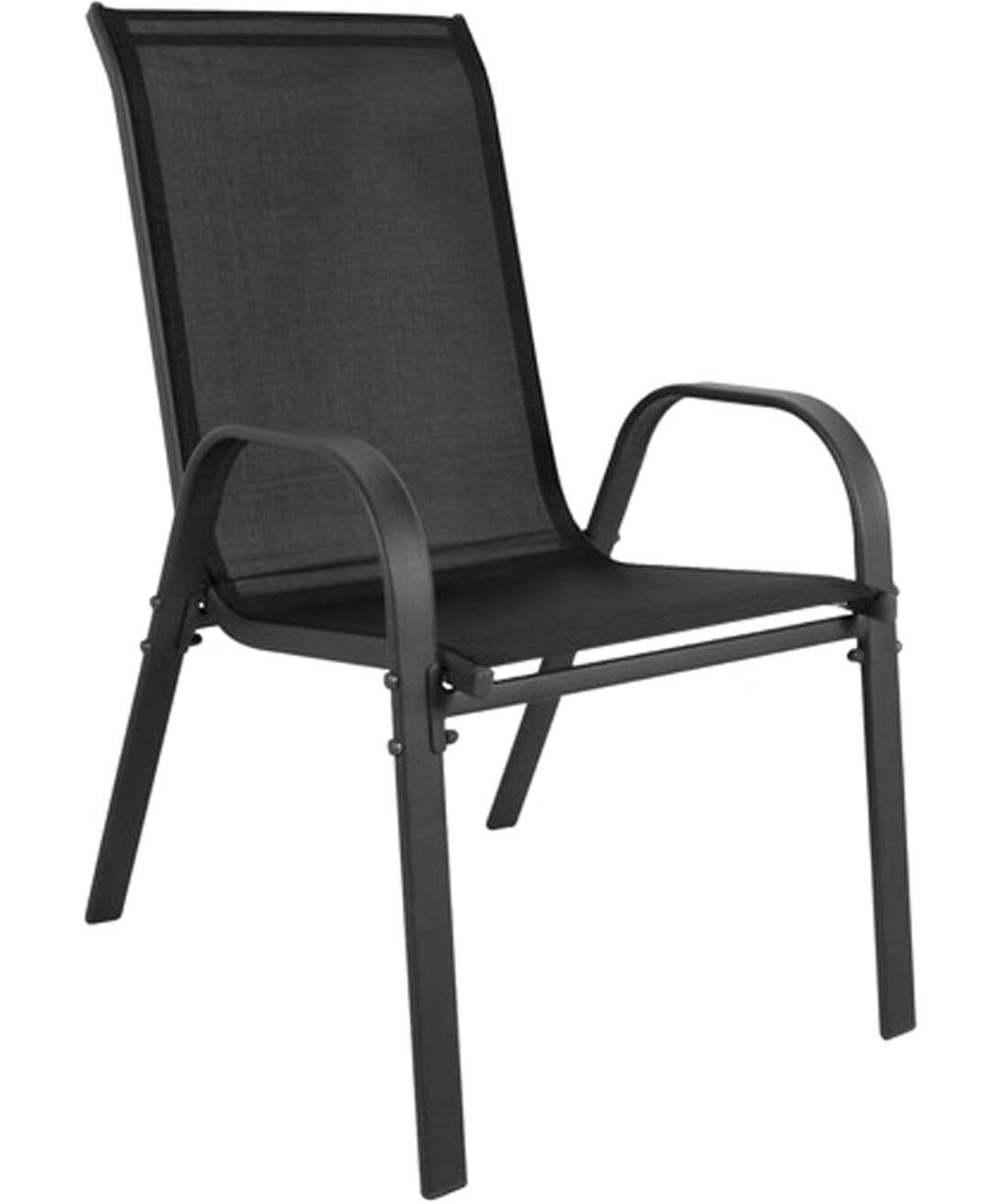 Lauko kėdė SOFIA, juoda, 91 cm, 4 vnt.