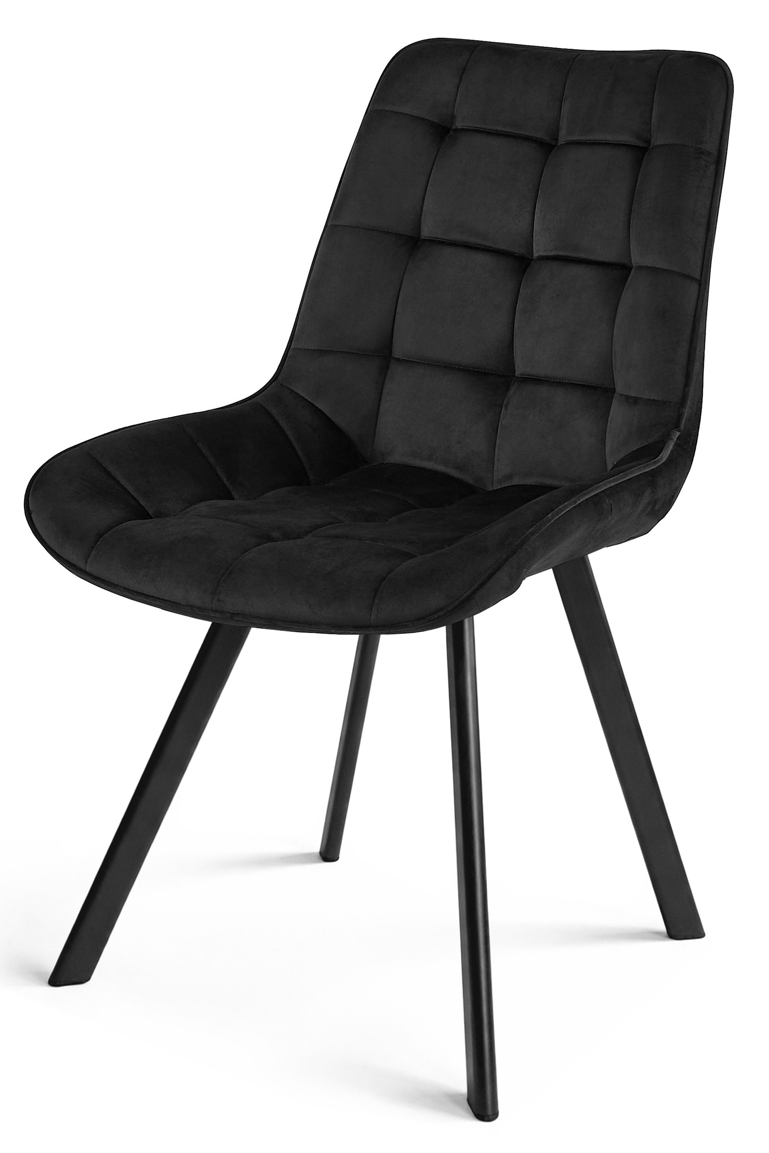 Vidaus kėdė, juoda, 86 cm, 3 vnt. 3