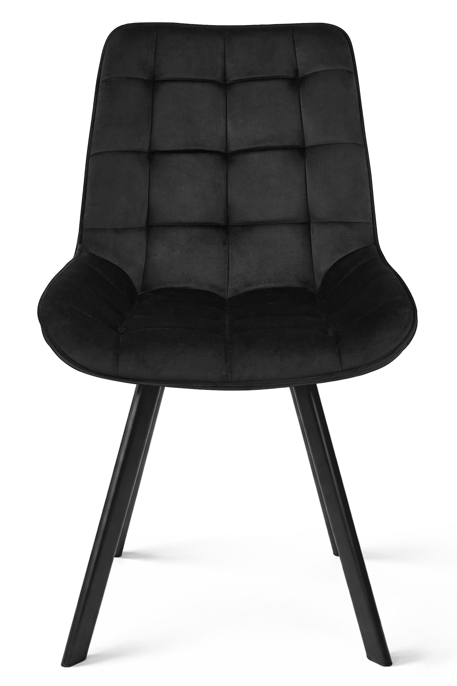 Vidaus kėdė, juoda, 86 cm, 3 vnt. 2