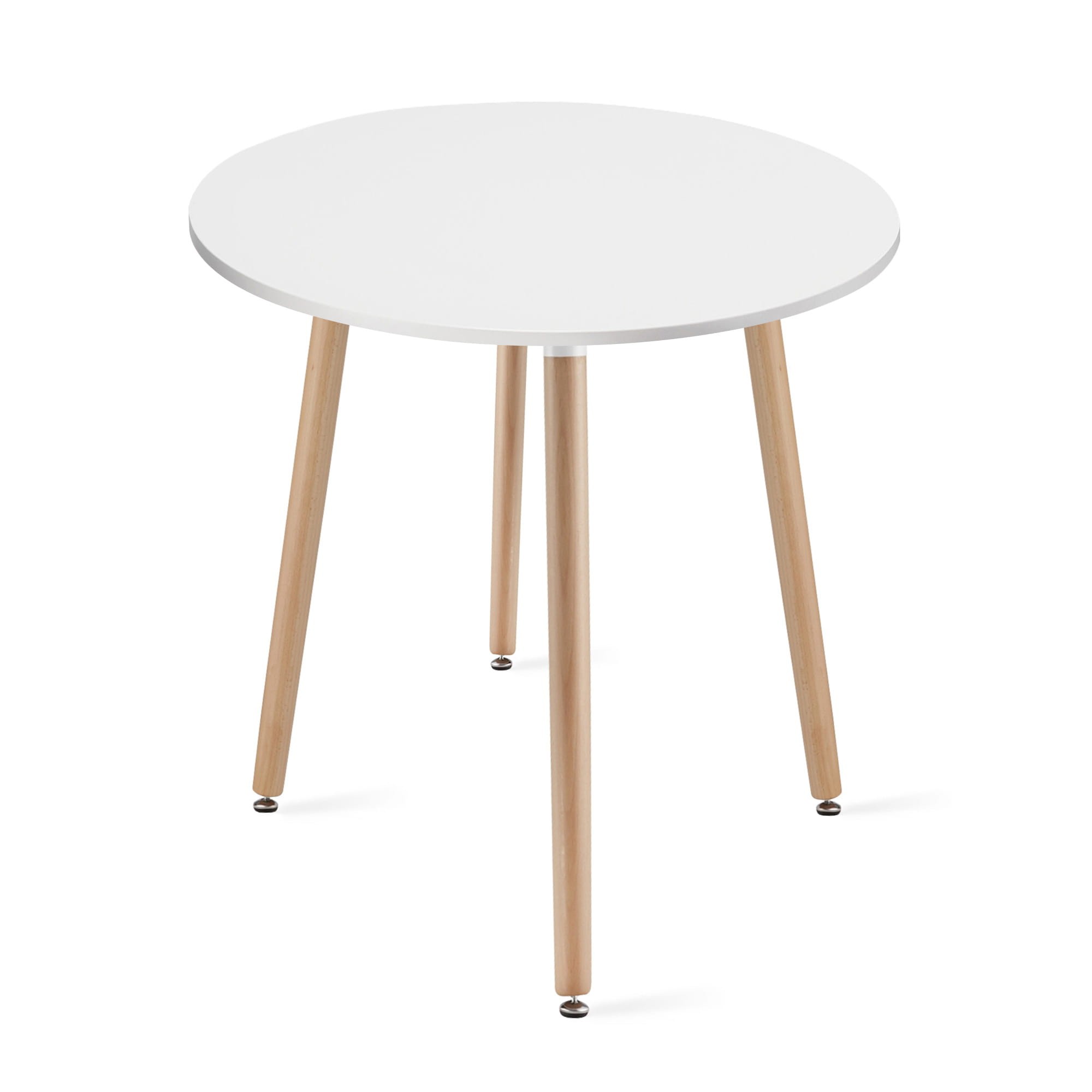 Stalas KAMI apvalus MDF stalviršis, baltas, Ø 60 cm, 74 cm 2