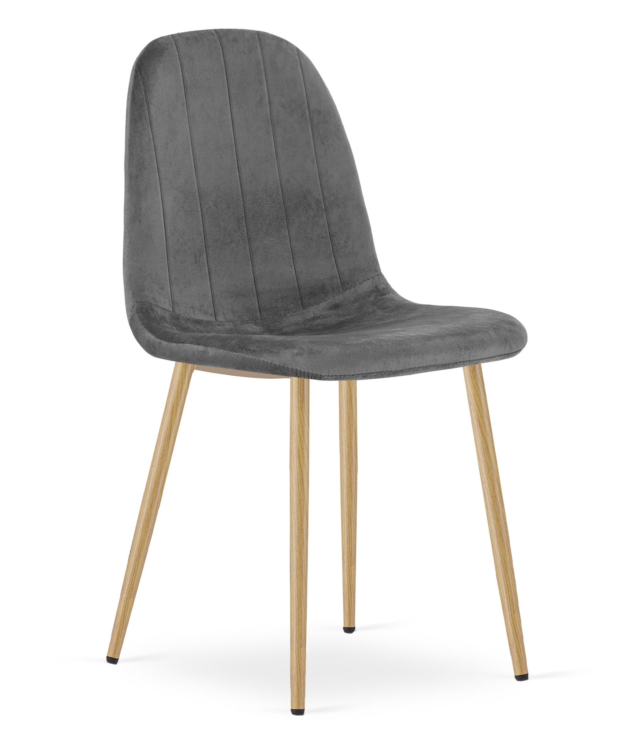 Vidaus kėdė PADVA, tamsiai pilka, 87 × 44,5 × 53 cm