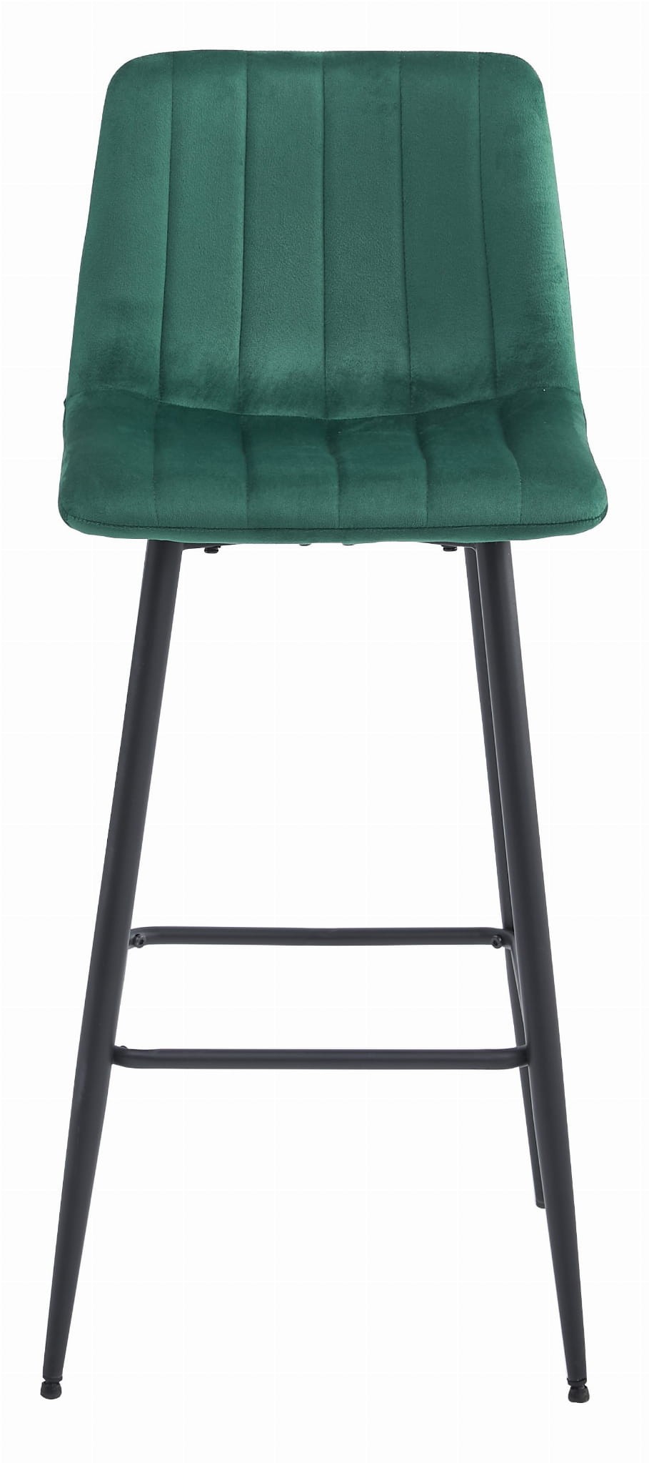 Baro kėdės su aksominiais sėdimaisiais paviršiais, tamsiai žalios, 104 cm, 3 vnt. 2