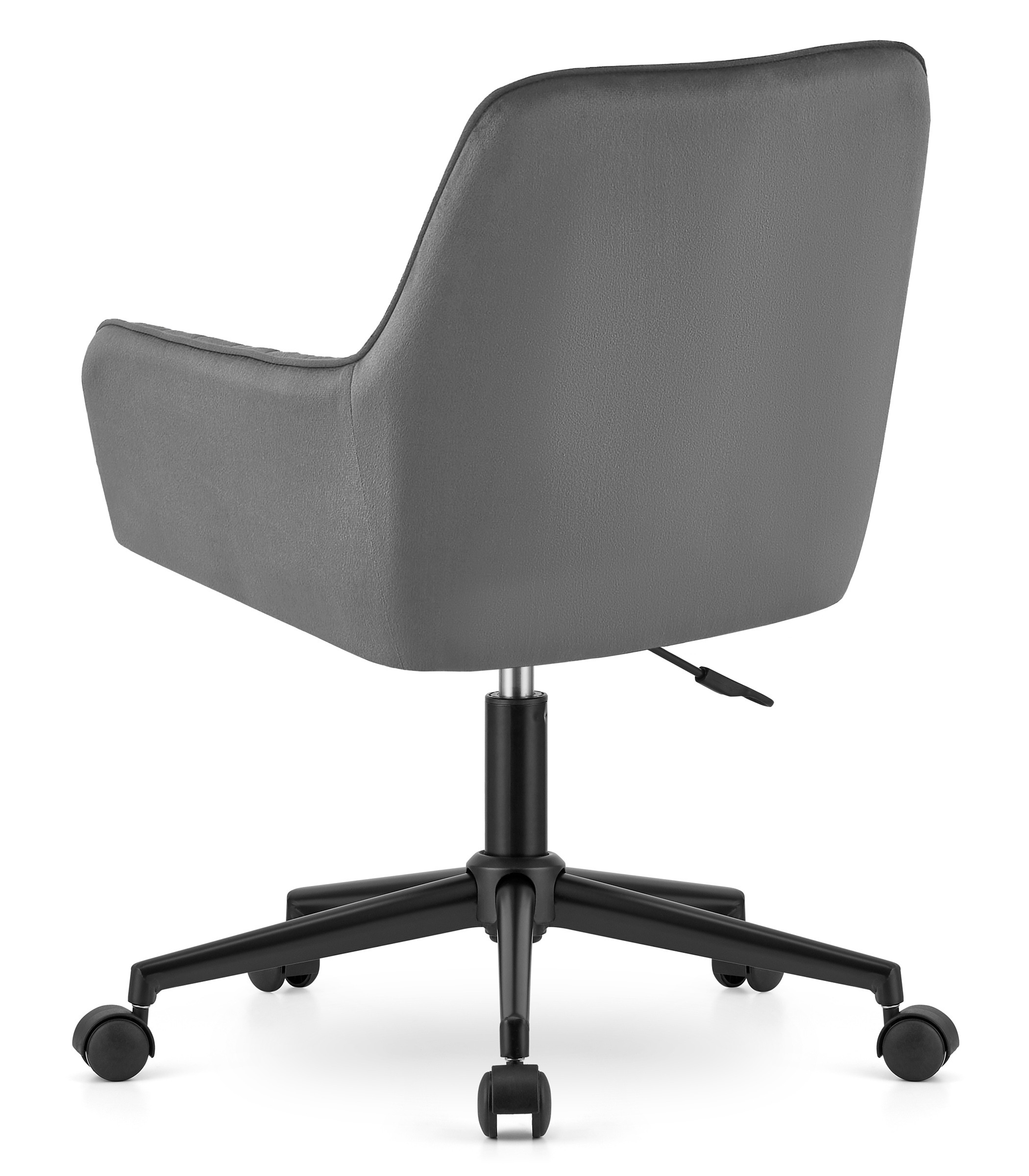 Biuro kėdė  su reguliuojamu aukščiu, tamsiai pilka, 80–89 cm 3