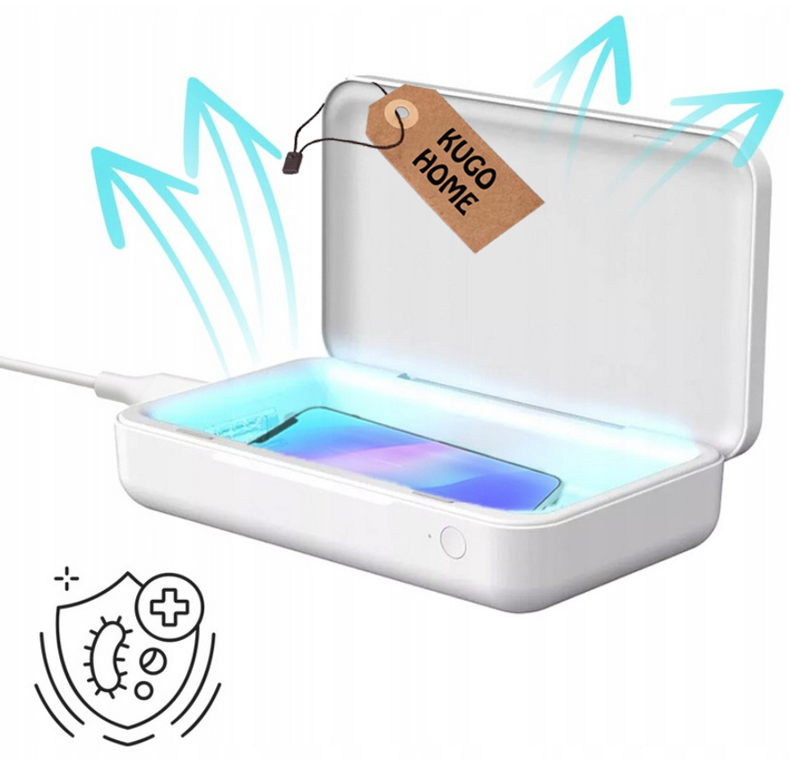 Įrankių sterilizatorius ir gsm uv-c „wifi home wifi“ įkroviklis