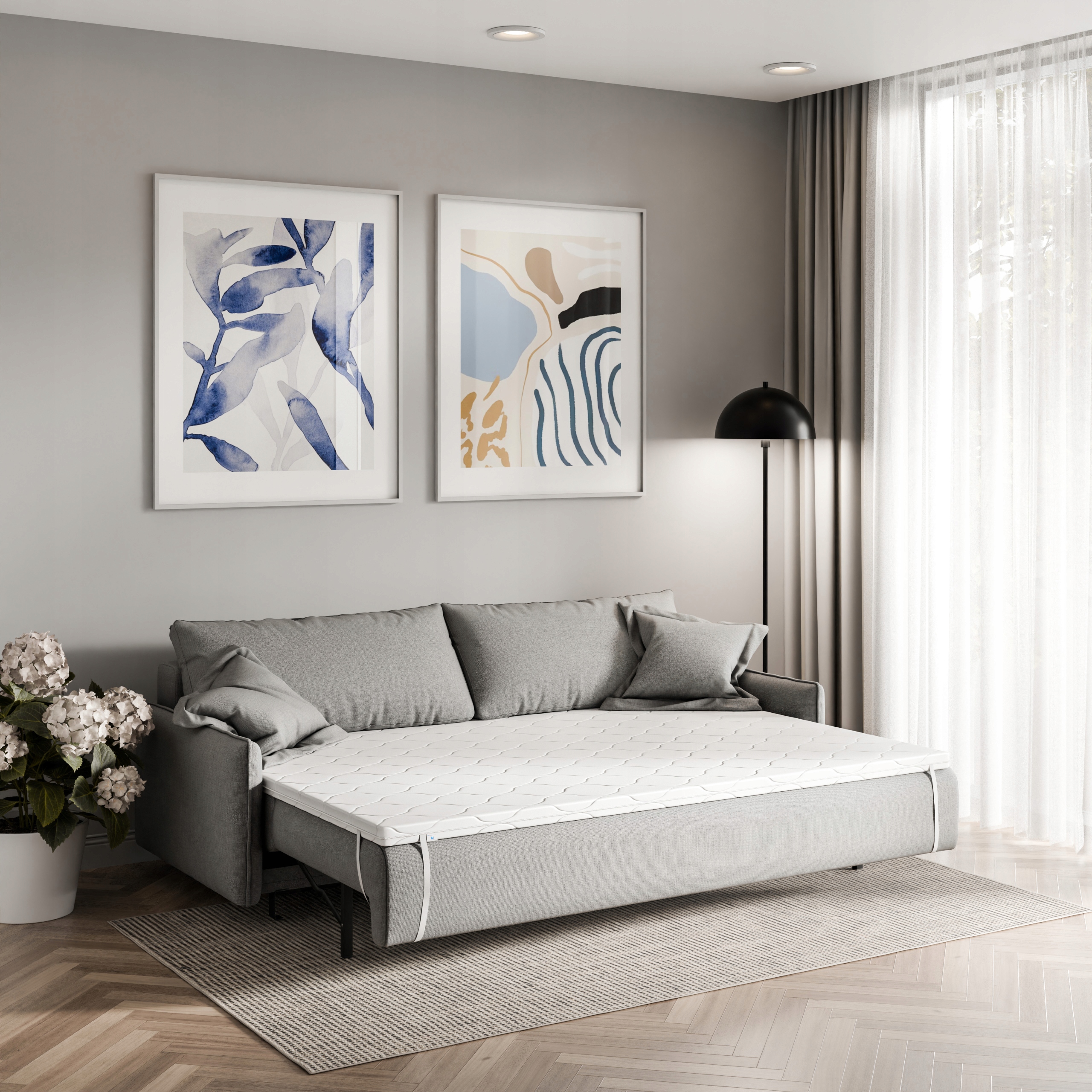 Antčiužinis 90x200 5 cm h3