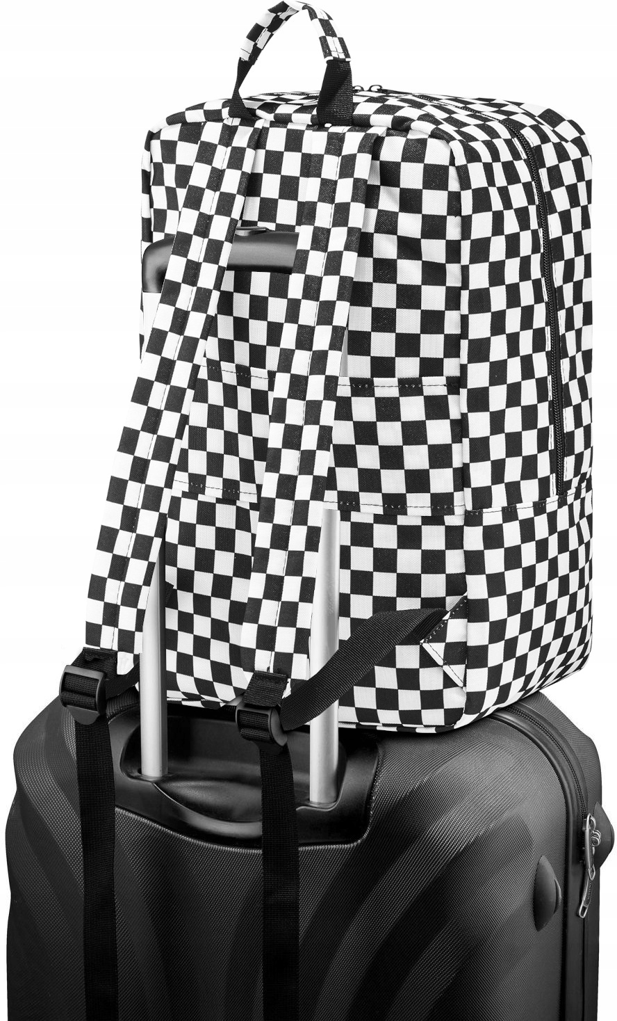 Kelioninė kuprinė Zagatto,20 l, juoda/balta