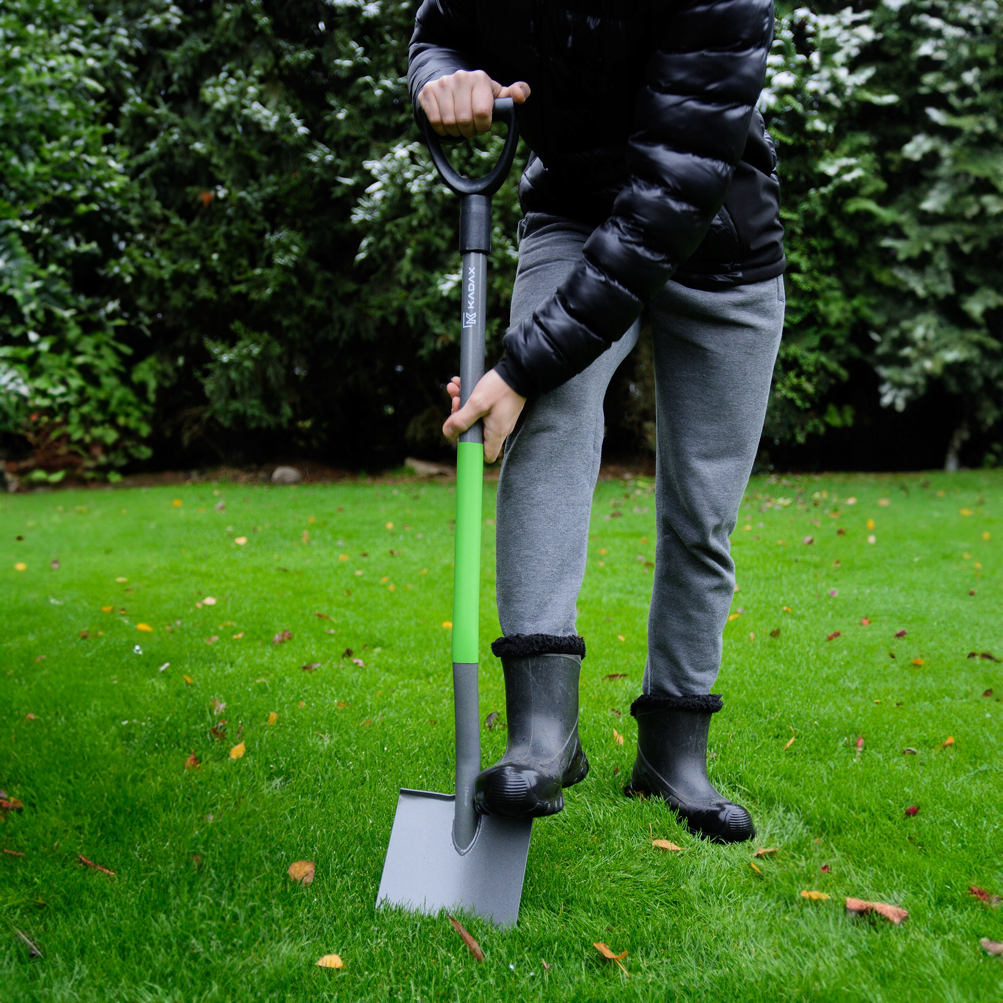 Kadax kastuvas kastuvas Sharp 119cm metalinis sodo kastuvas Ergo antgalis