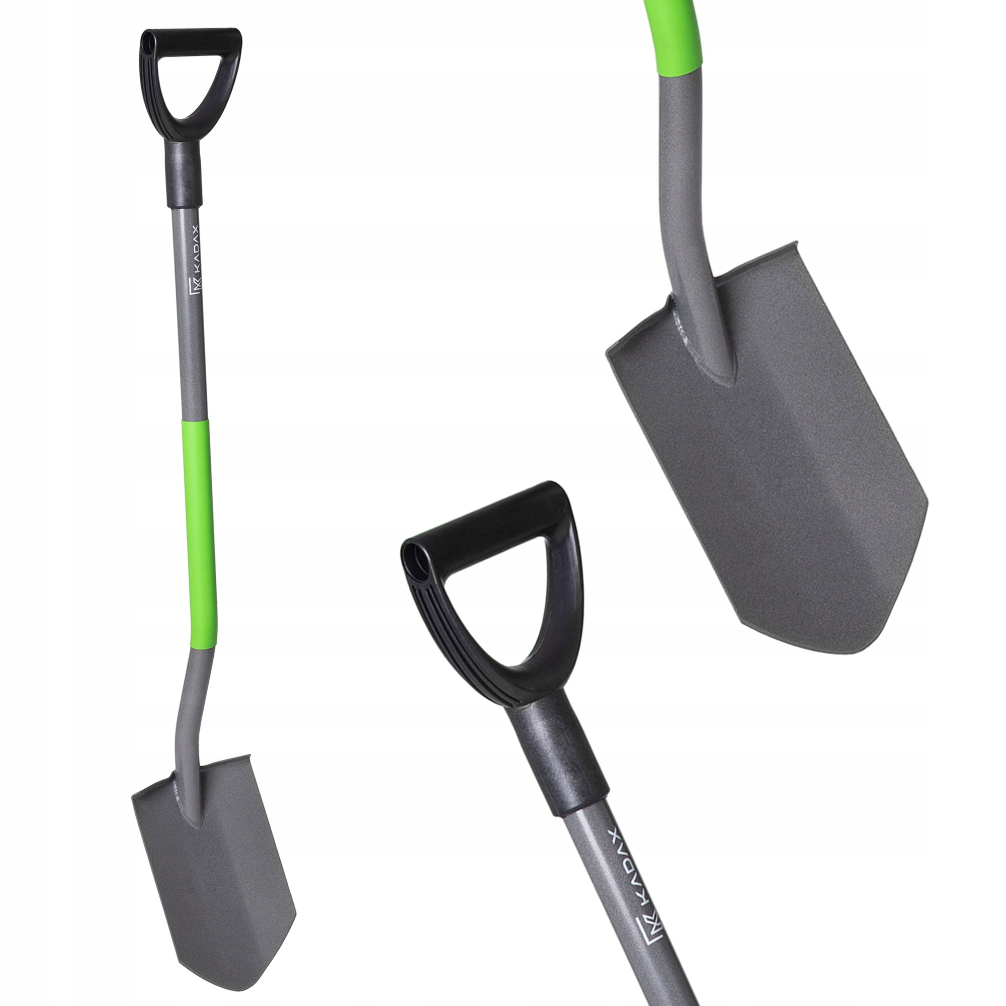 Kadax kastuvas kastuvas Sharp 119cm metalinis sodo kastuvas Ergo antgalis