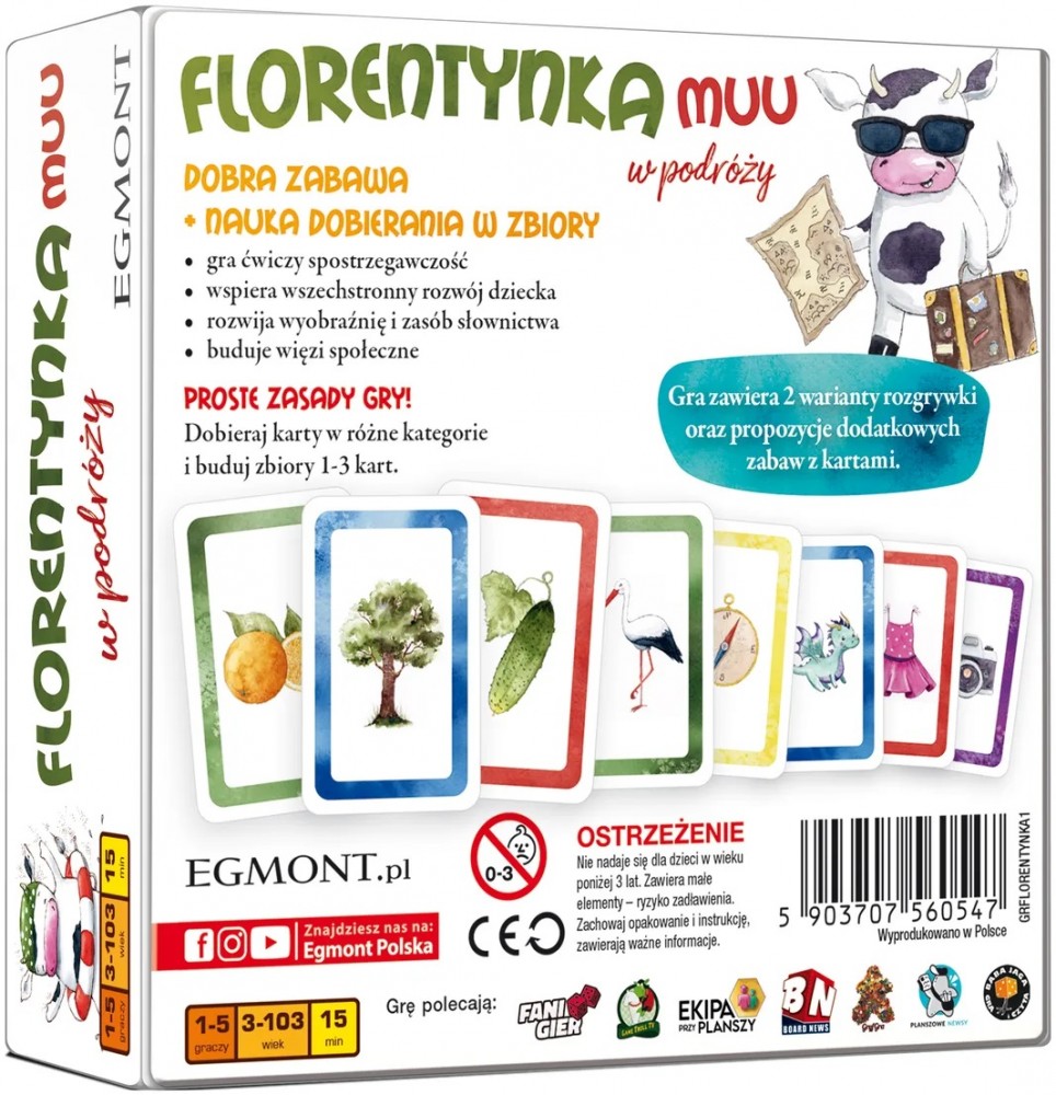 Stalo žaidimas egmont florentynka muu kelyje, pl