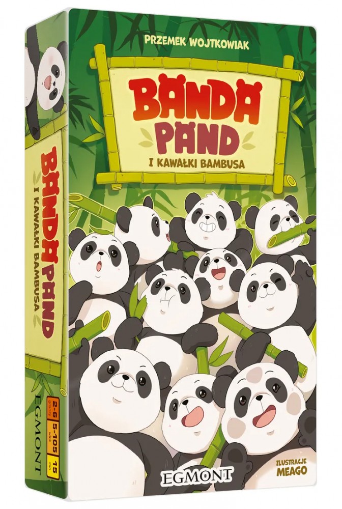 Stalo žaidimas banda pand ir bambuko gabalėliai